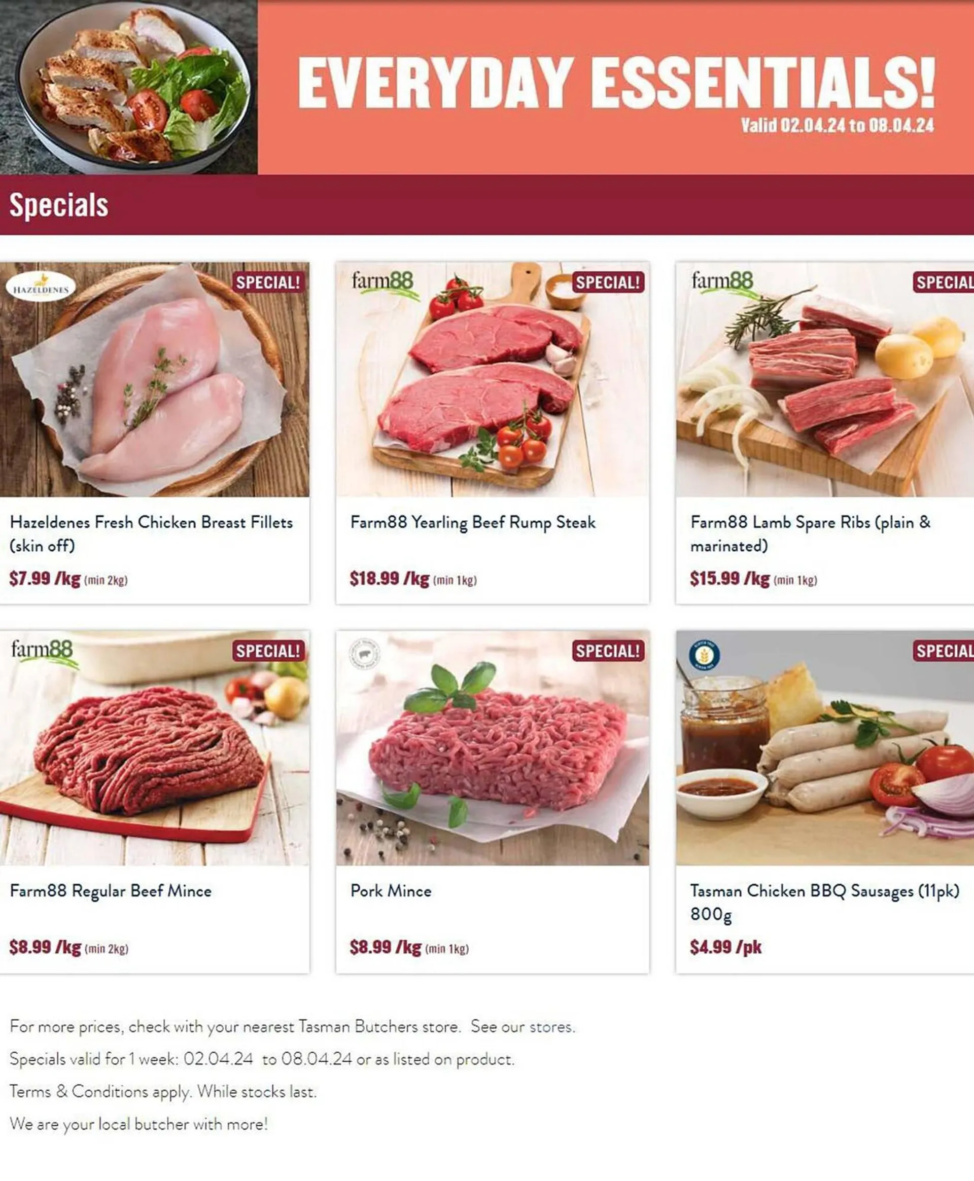 Tasman Butchers catalogue - Catalogue valid from 2 April to 8 April 2024 - page 