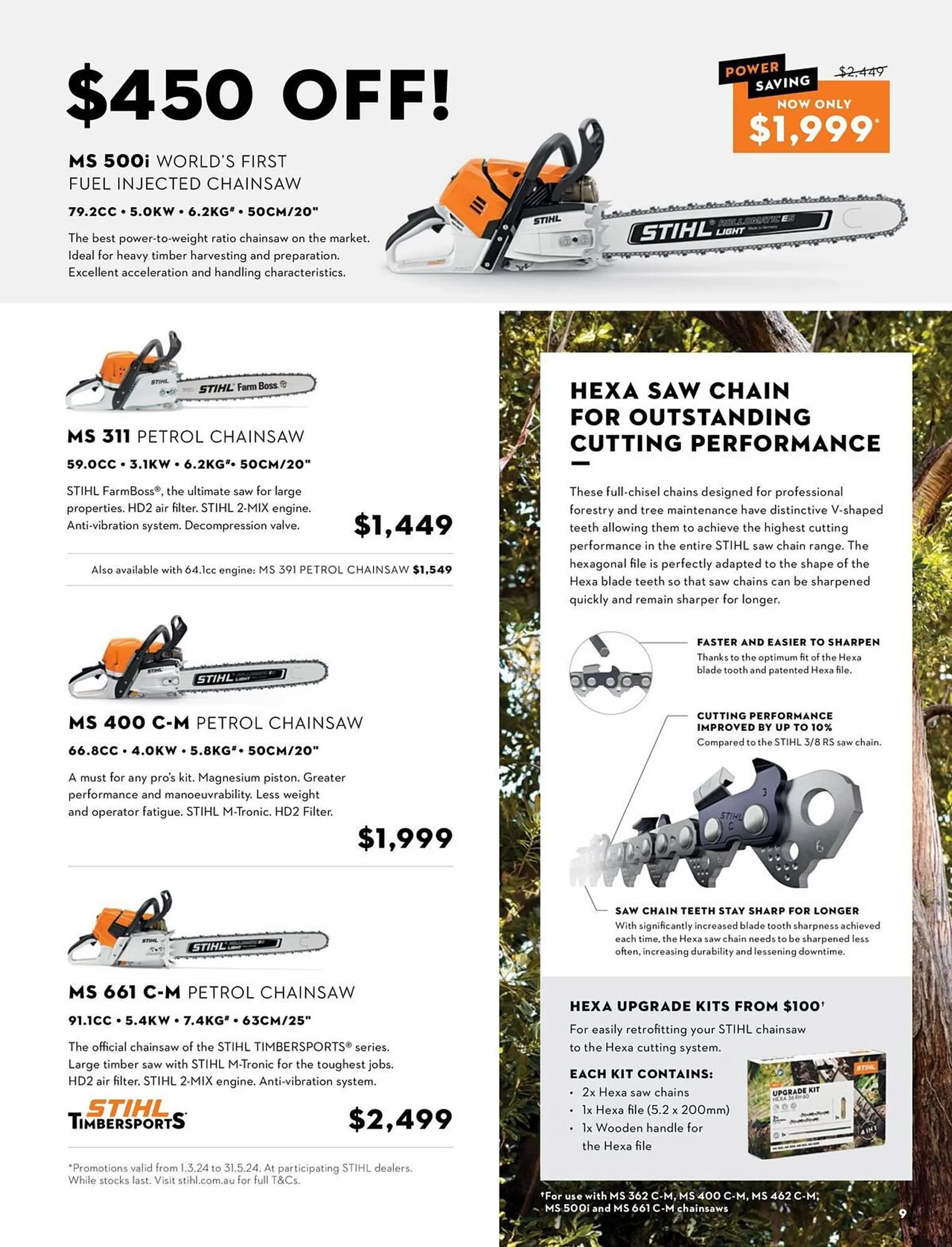 STIHL catalogue - Catalogue valid from 1 March to 31 May 2024 - page 9