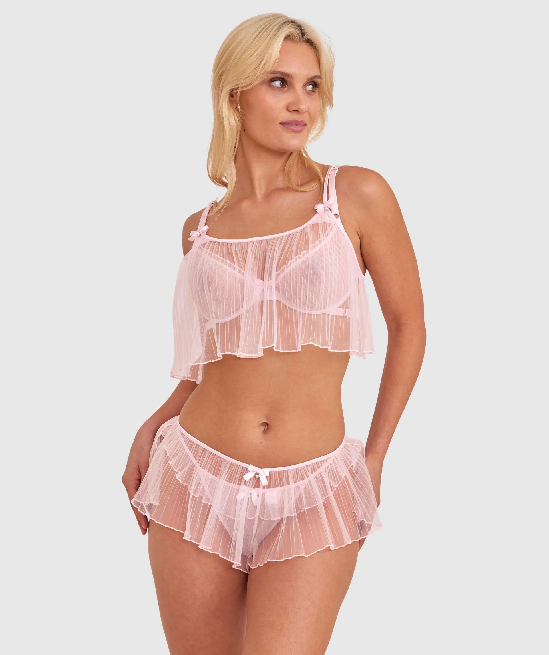 Night Games Com-pleat Me French Knicker - Pink