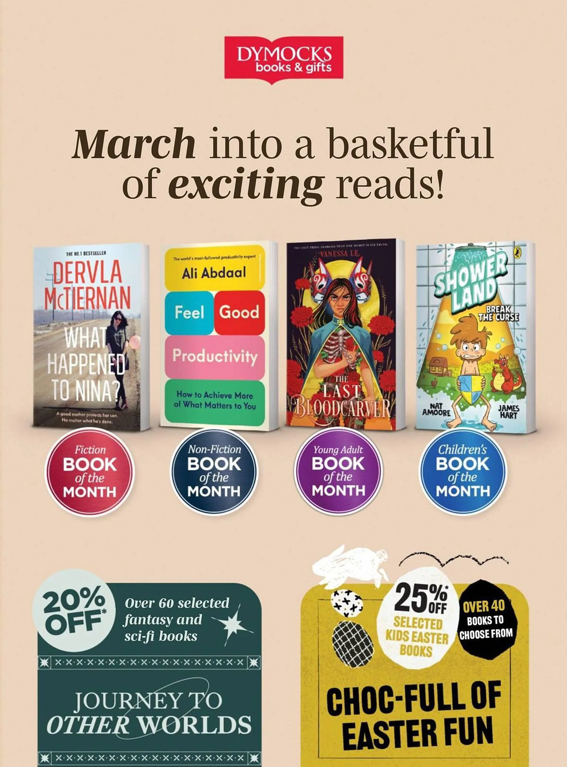 Dymocks catalogue - Catalogue valid from 29 February to 1 April 2024 - page 