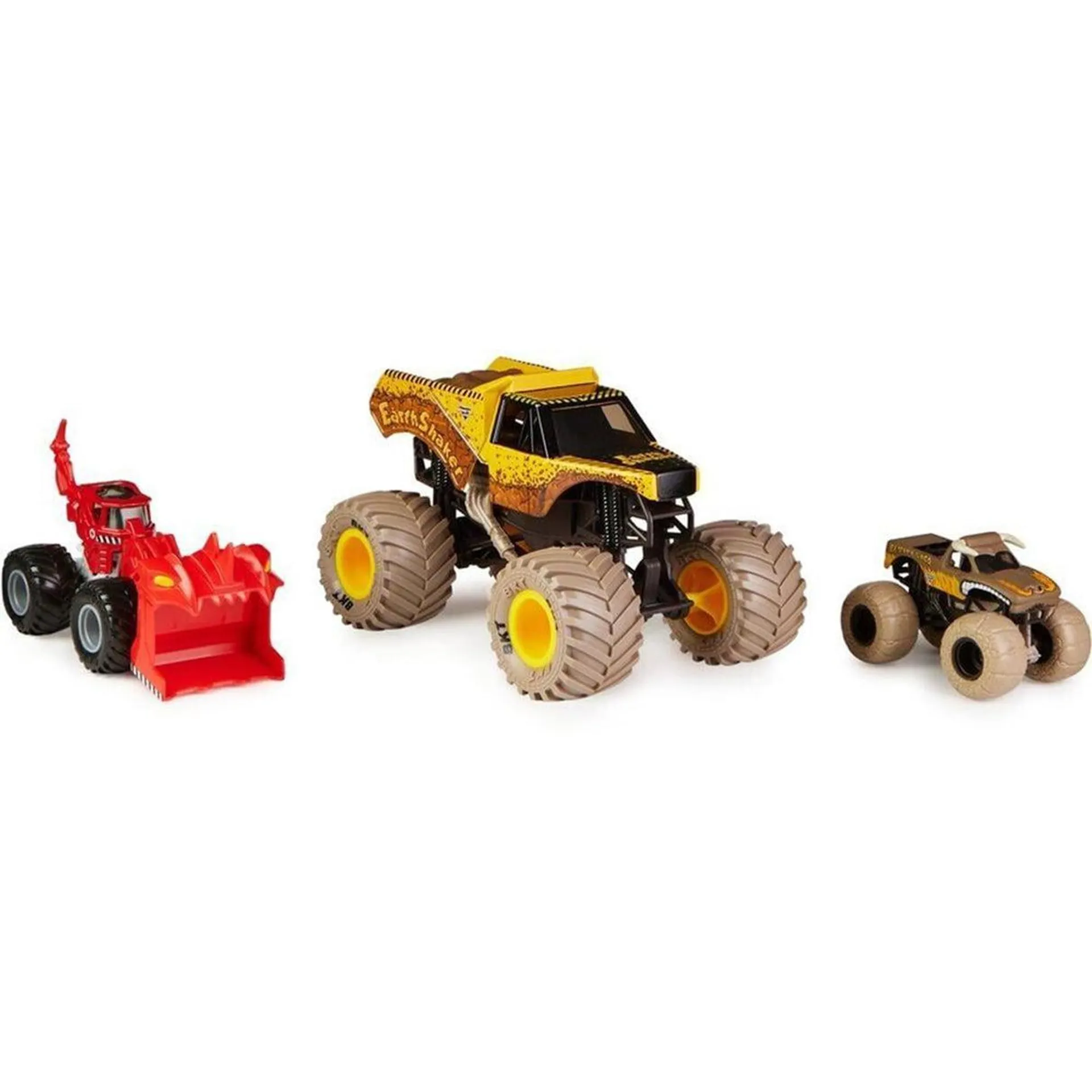 Monster Jam 3 Pack Dirt Theme S24 Truck