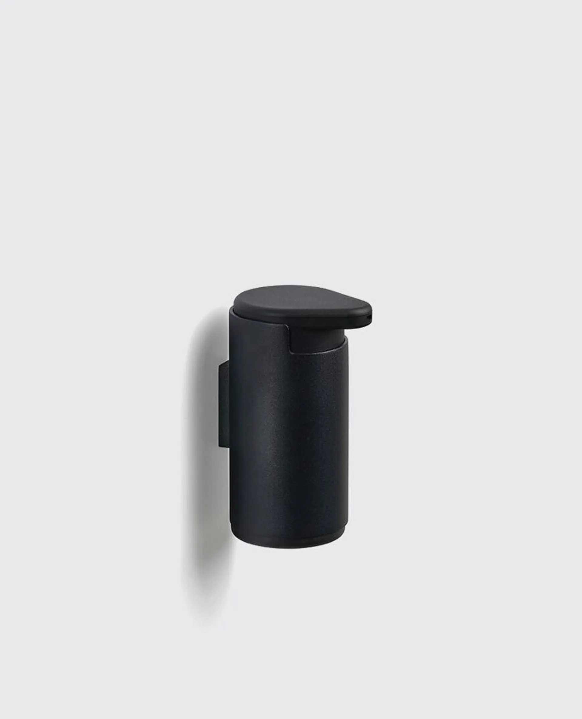 Zone Rim soap dispenser for wall - black