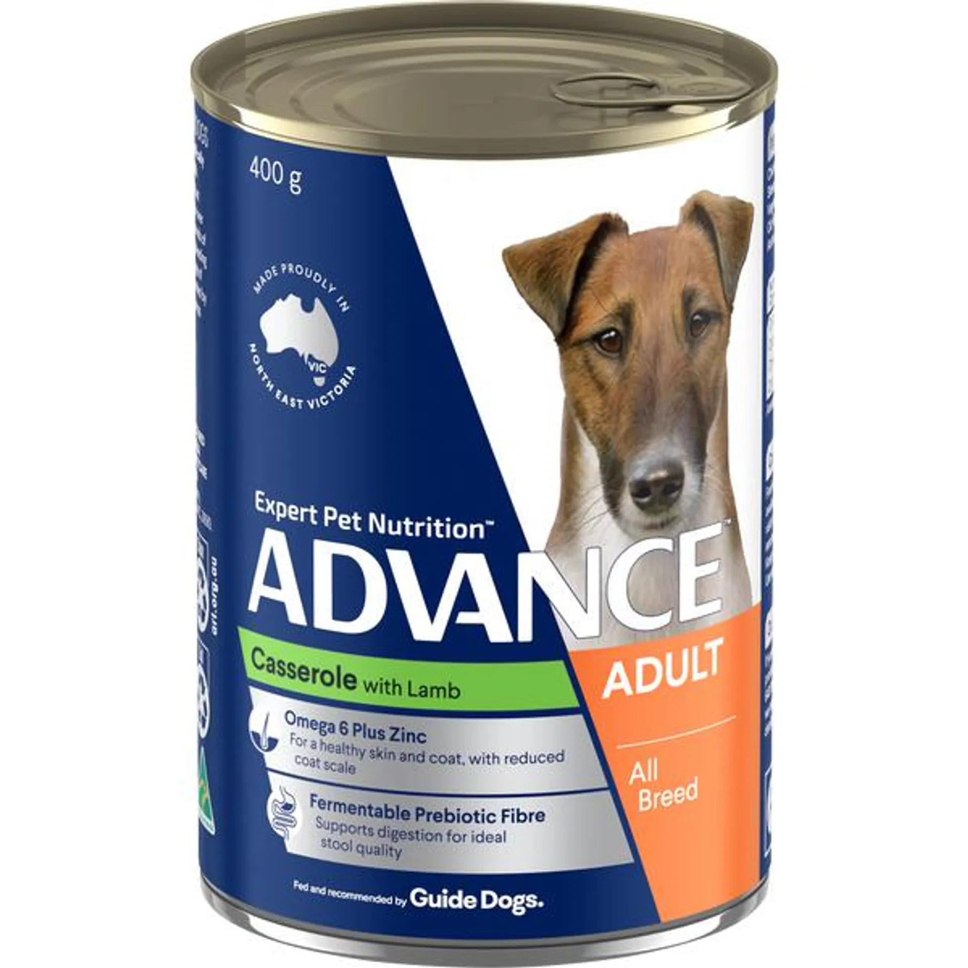 ADVANCE - Adult All Breed with Lamb Dog Wet Food (400g)