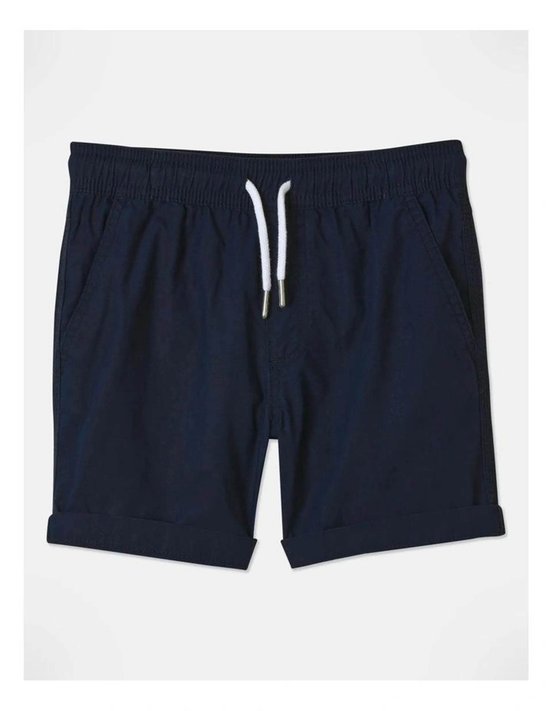 Woven Volley Short in Navy