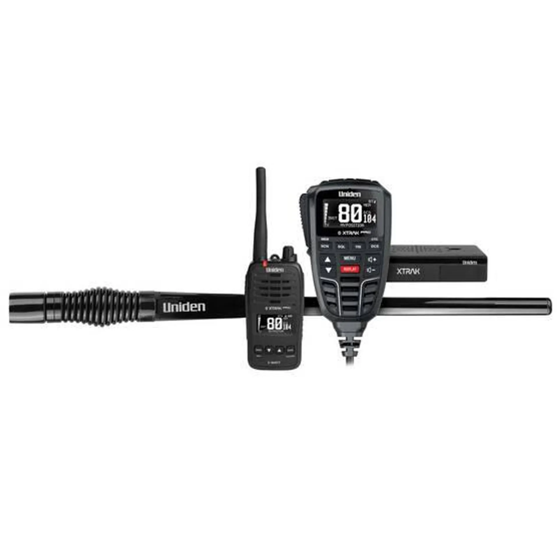 Uniden XTRAK 80 Pro 5W UHF Radio Ultimate Pack