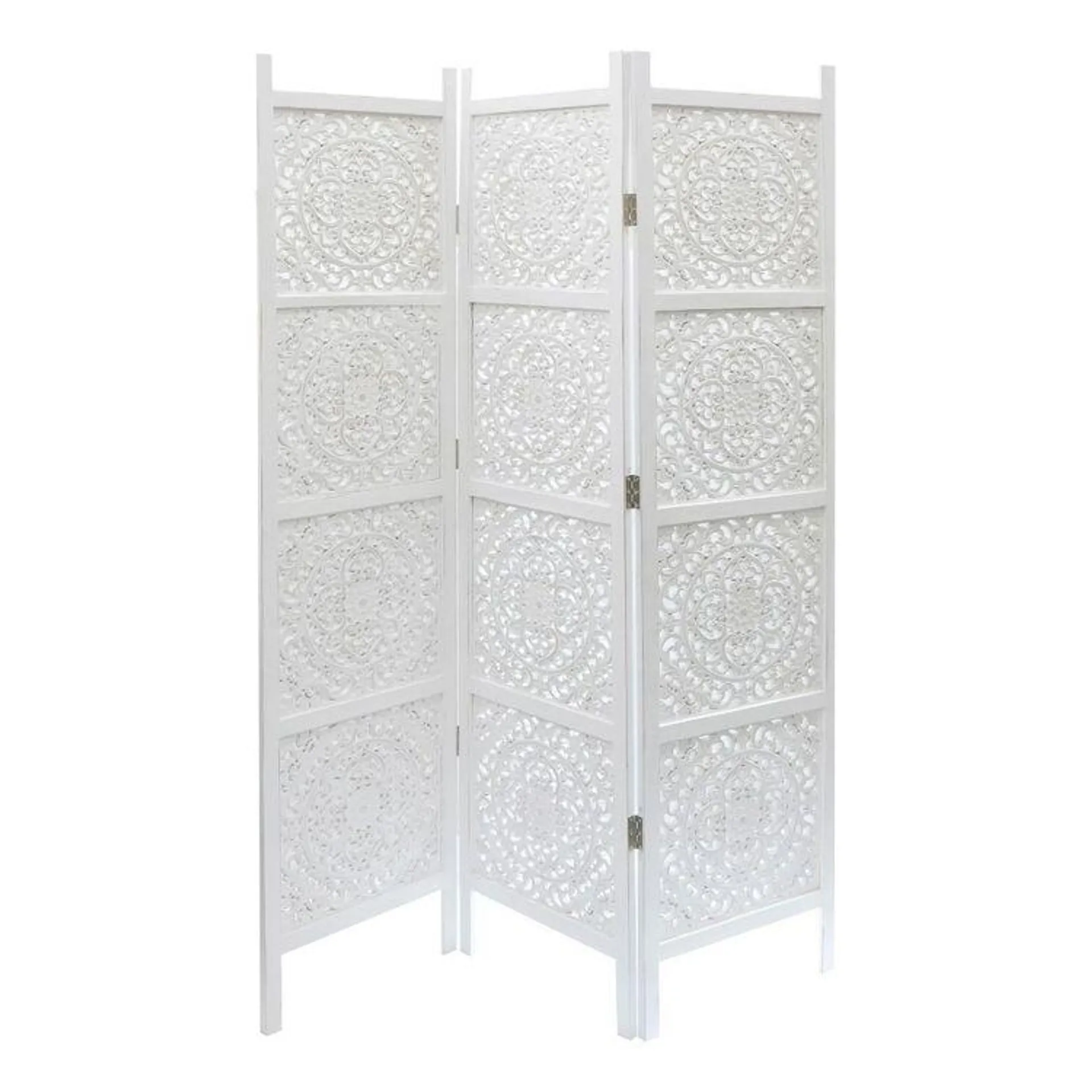 Ombre Home White Room Divider II White 122 x 170 cm