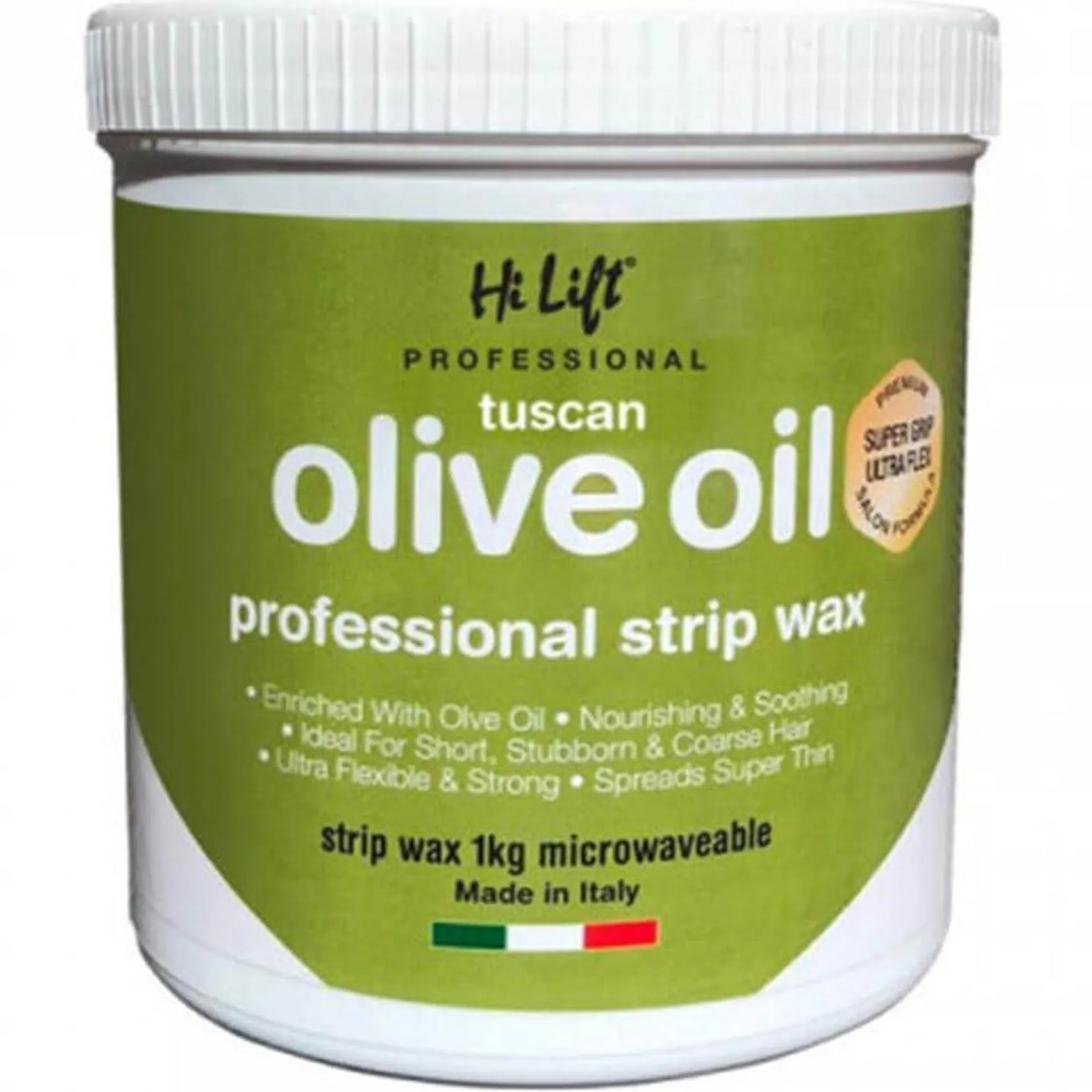 Tuscan Olive Oil Strip Wax 1L Tub