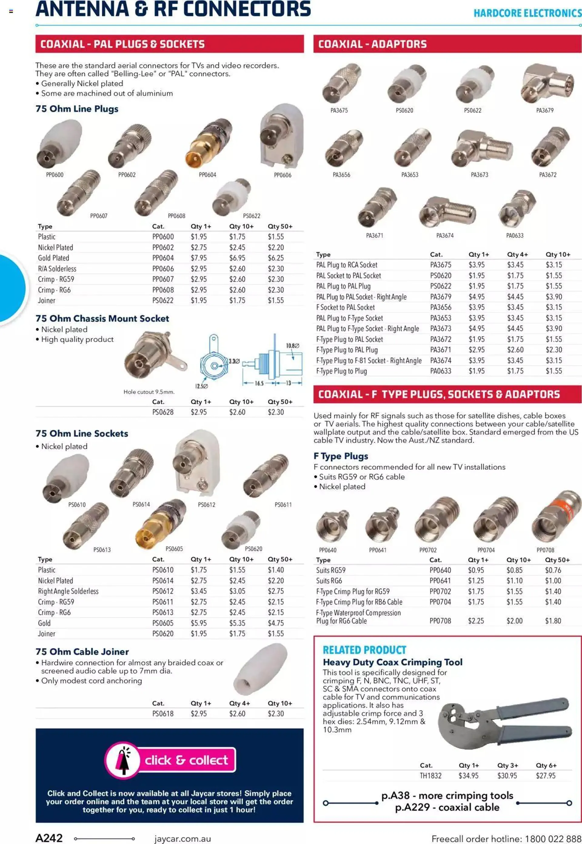 Jaycar Catalogue 2021/22 Engineering And Scientific Catalogue Back - 241