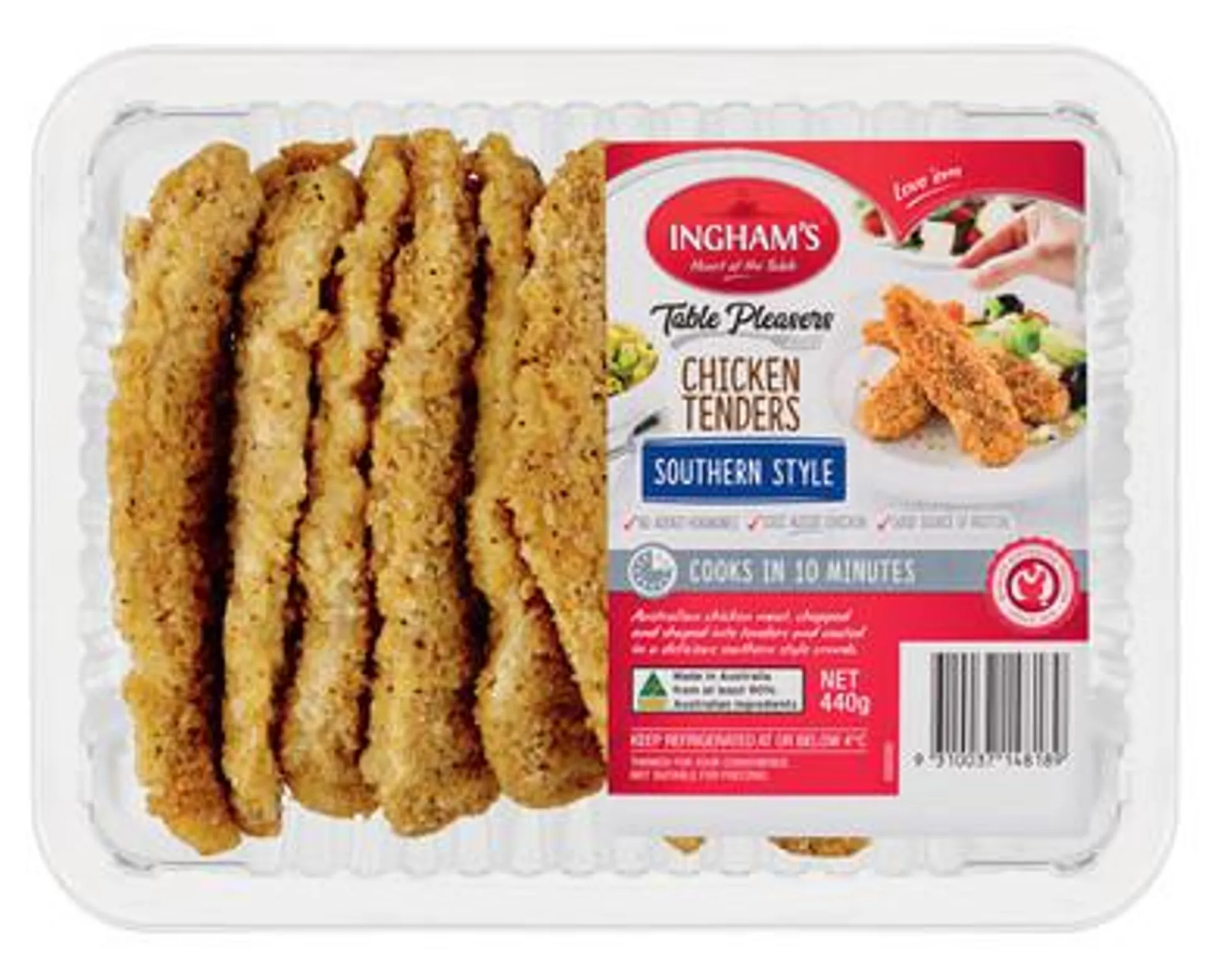Ingham’s Southern Style Chicken Tenders 440g