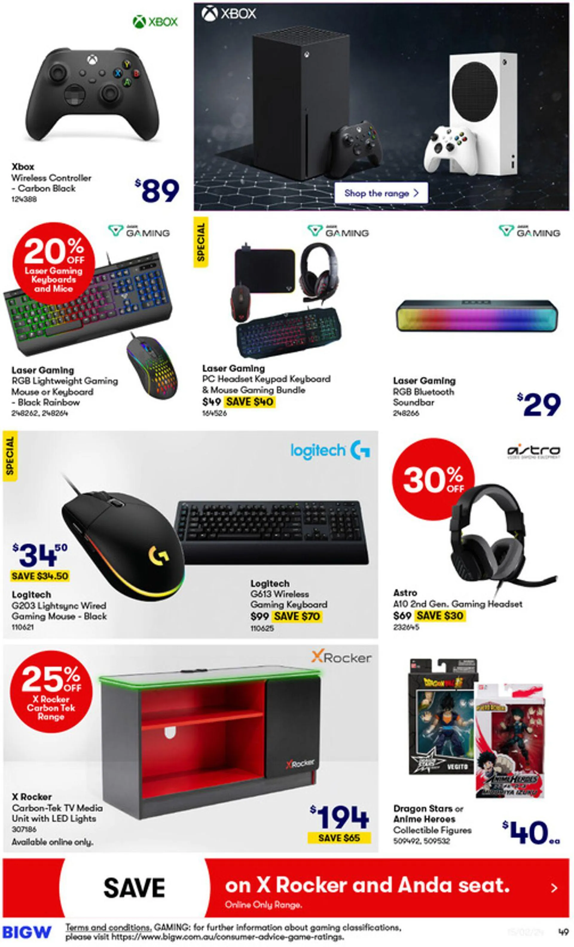 BIG W Current catalogue - Catalogue valid from 27 March to 10 April 2024 - page 49