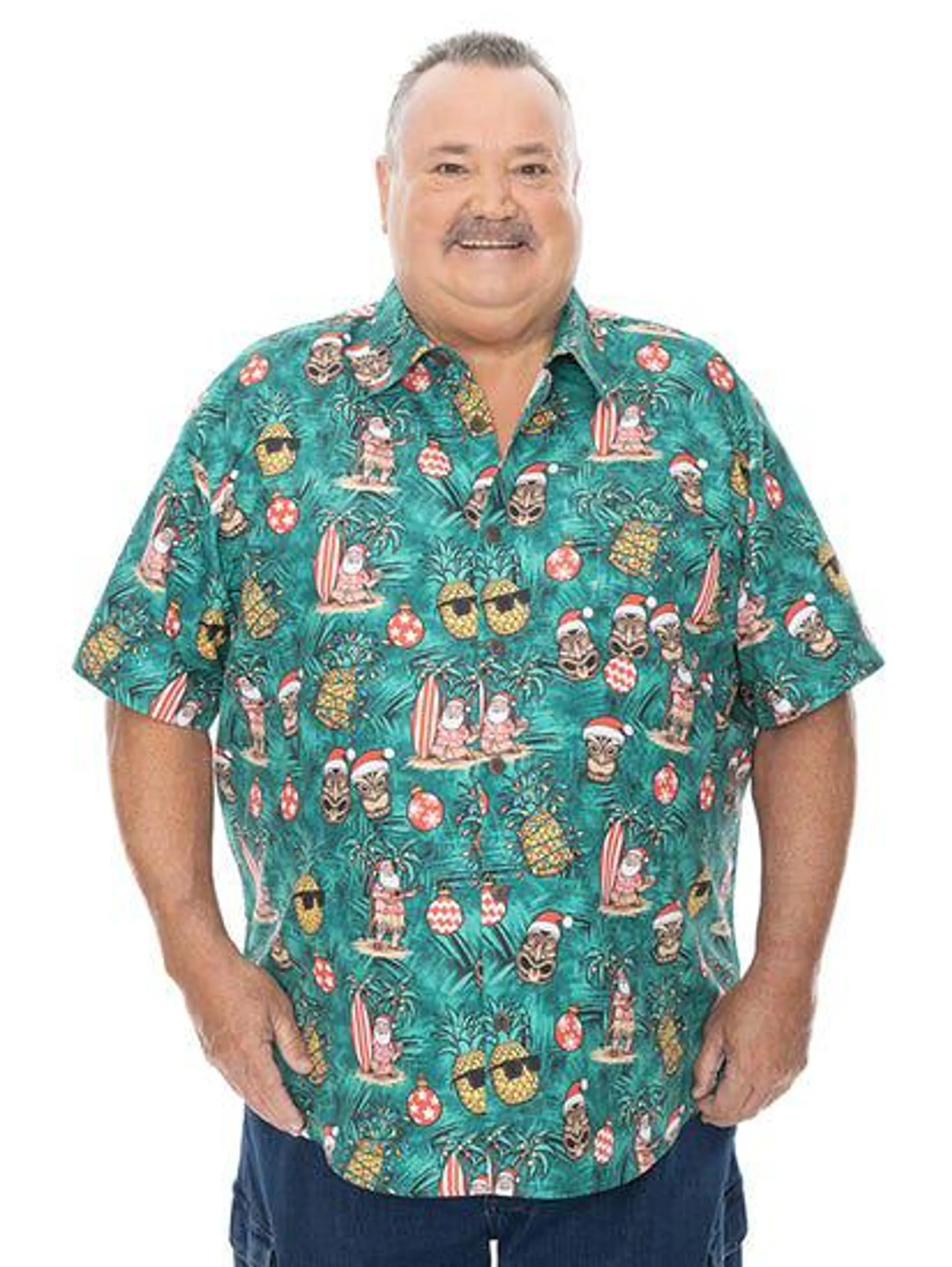 Built & Fit Christmas Hawaiian Shirt