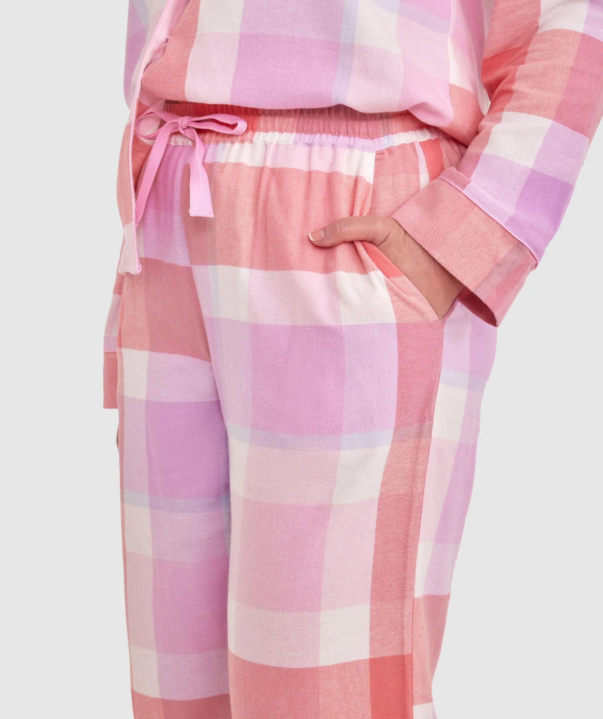 Azlin Long Pant - Print Check