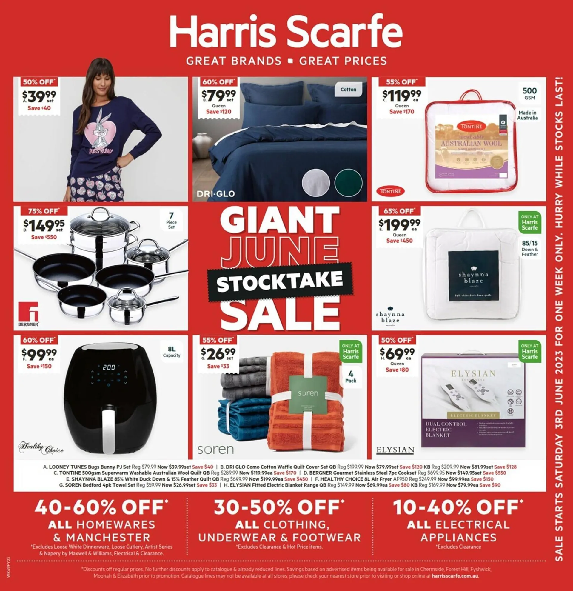 Harris Scarfe catalogue - 1