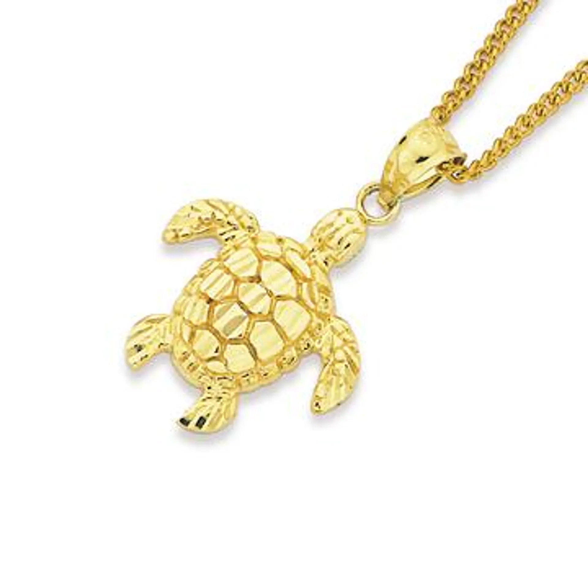 9ct, Turtle Pendant