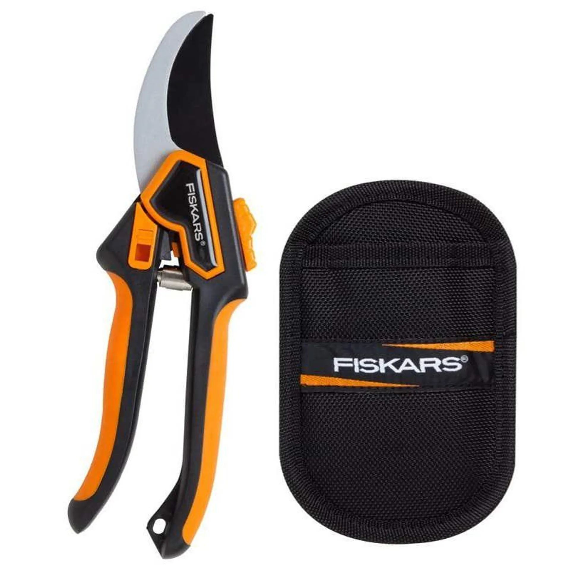 Fiskars Euro Bypass Secateurs with Holster Large