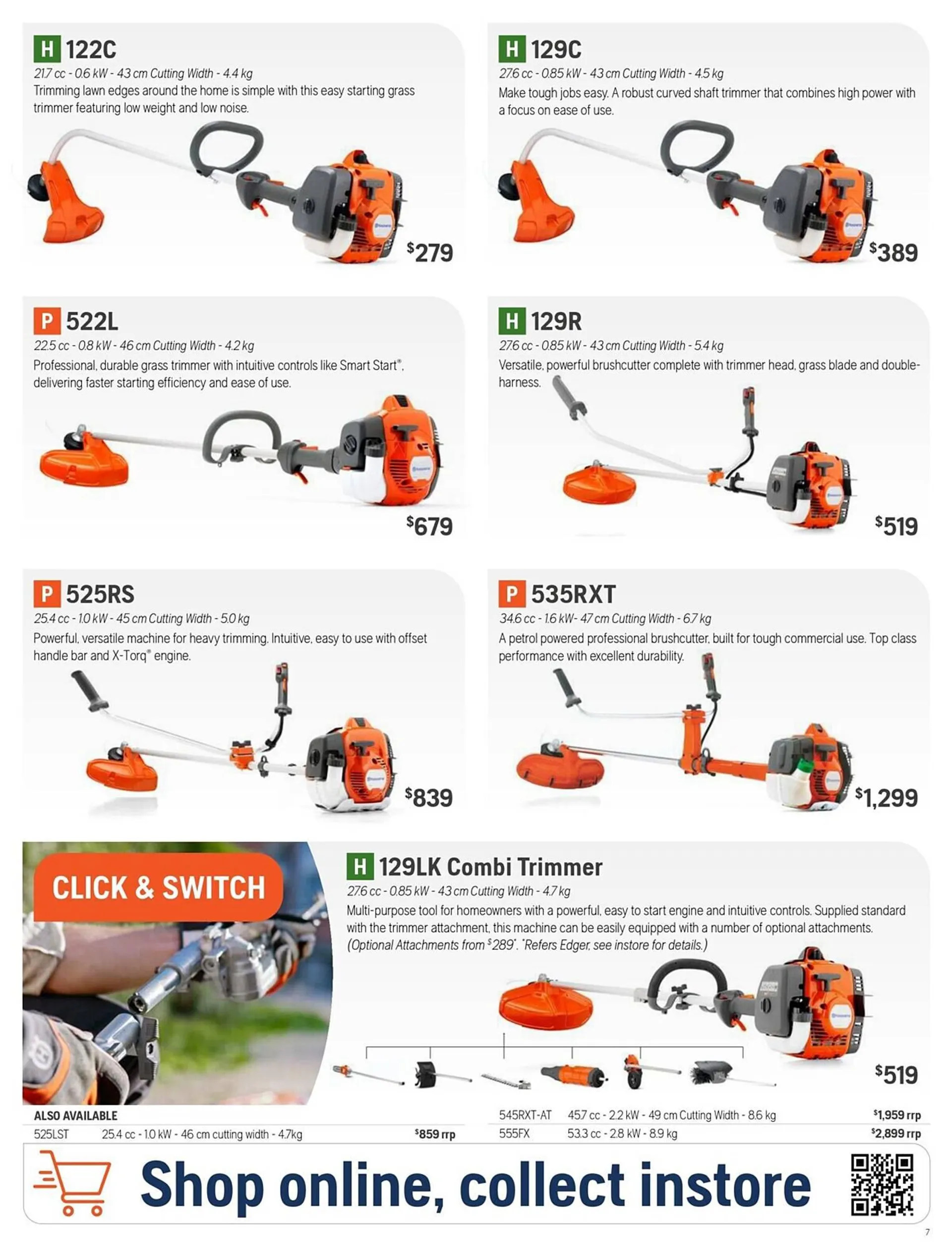 Husqvarna Catalogue - Catalogue valid from 1 April to 13 August 2023 - page 7