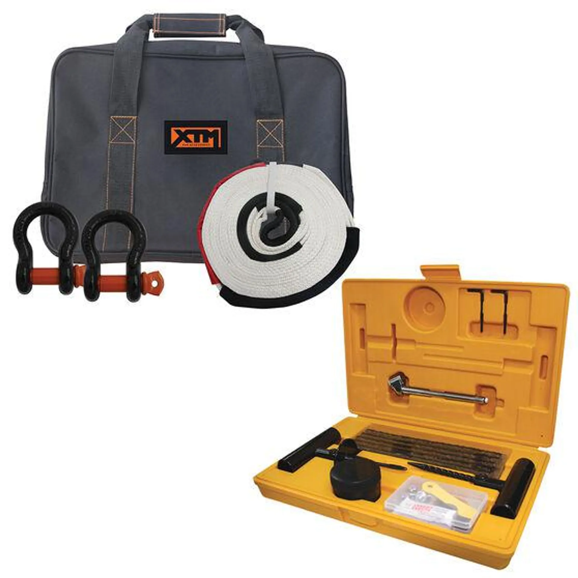 Snatch Kit with Tyre Repair Kit Set