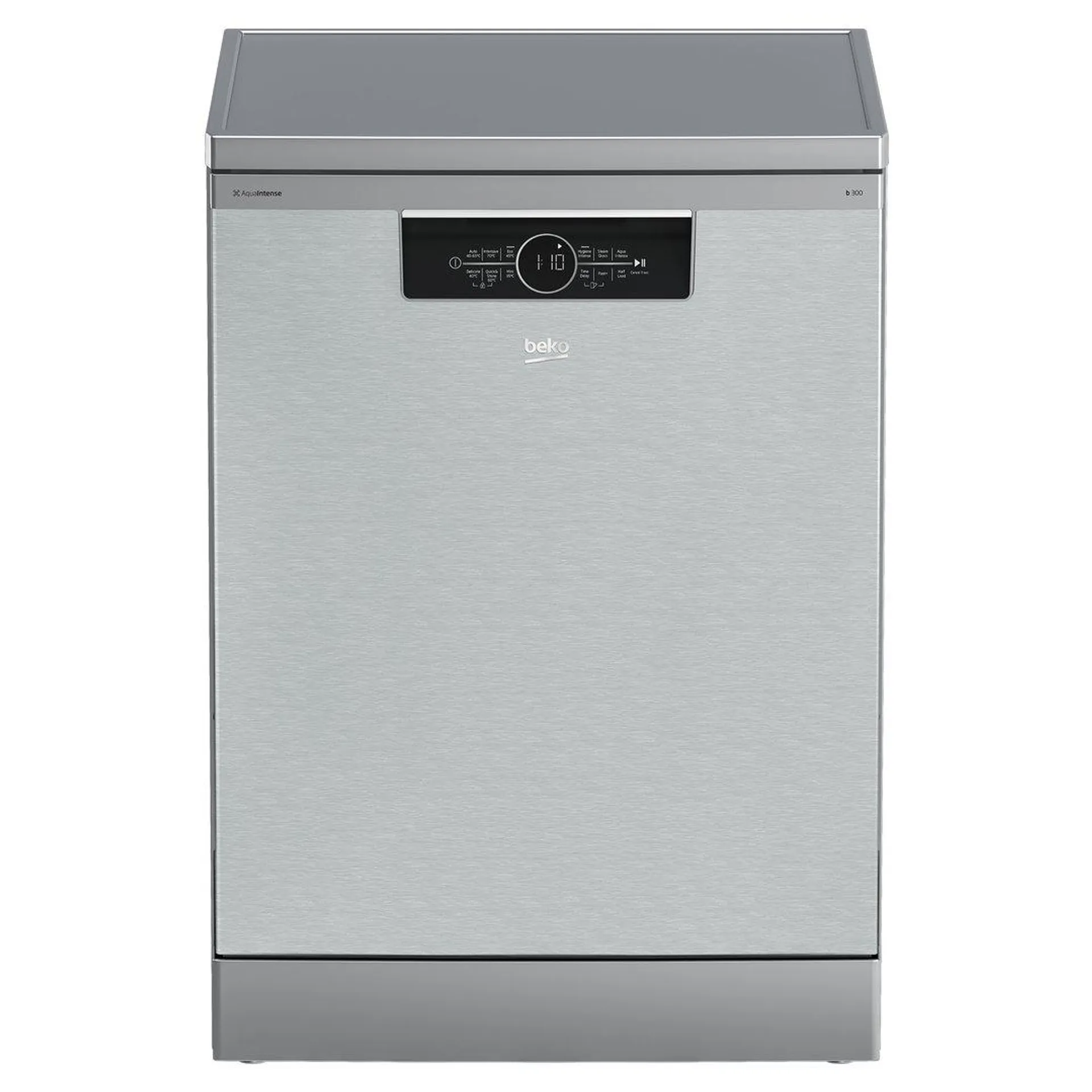 Beko 16 Place Setting Freestanding Dishwasher, Stainless Steel BDFB1630X