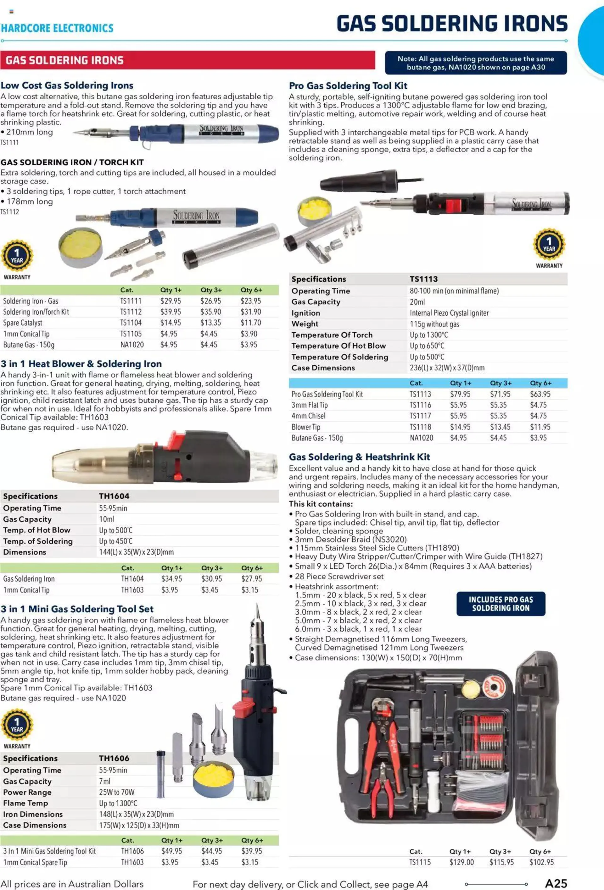 Jaycar Engineering And Scientific Catalogue Back - Catalogue valid from 27 October to 31 January 2024 - page 25