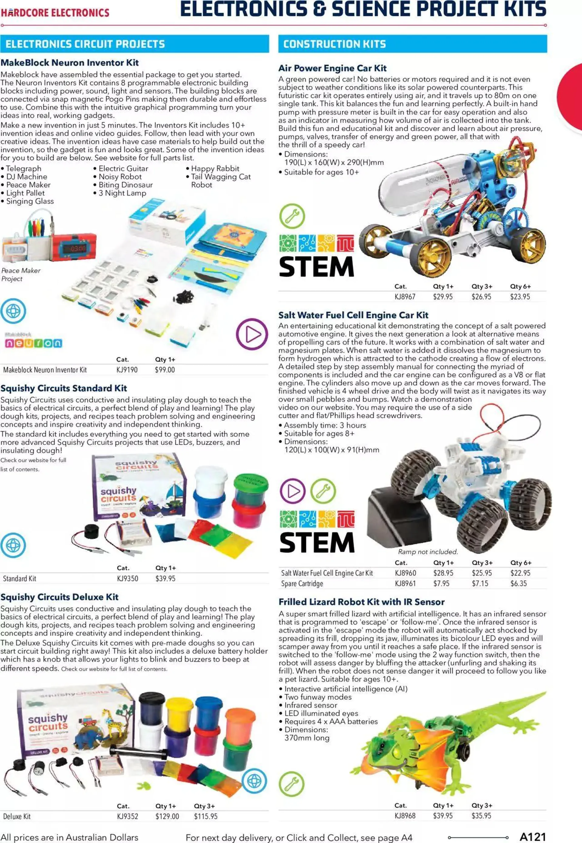 Jaycar Engineering And Scientific Catalogue Back - Catalogue valid from 27 October to 31 January 2024 - page 121