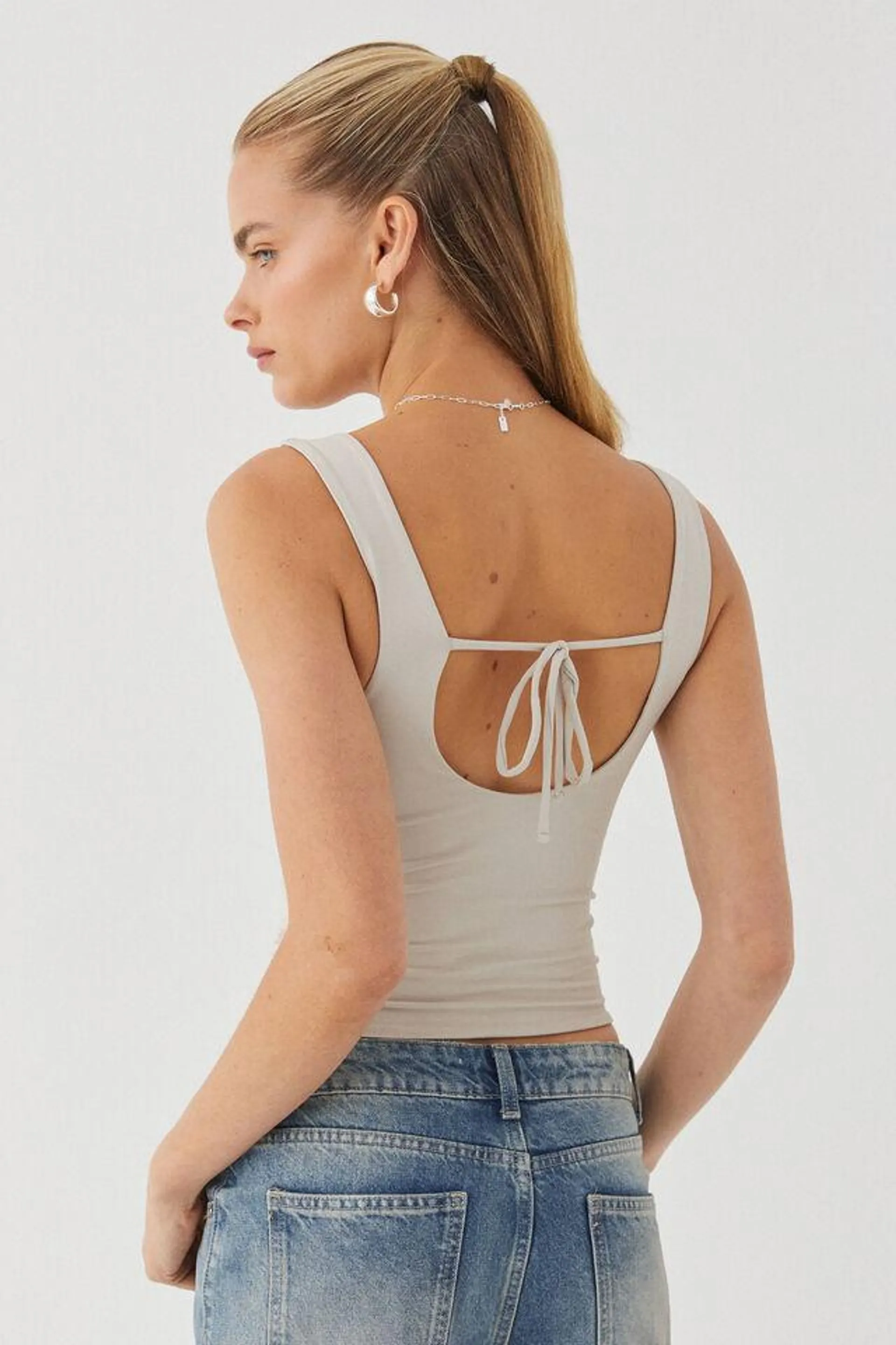 Luxe Backless Tank