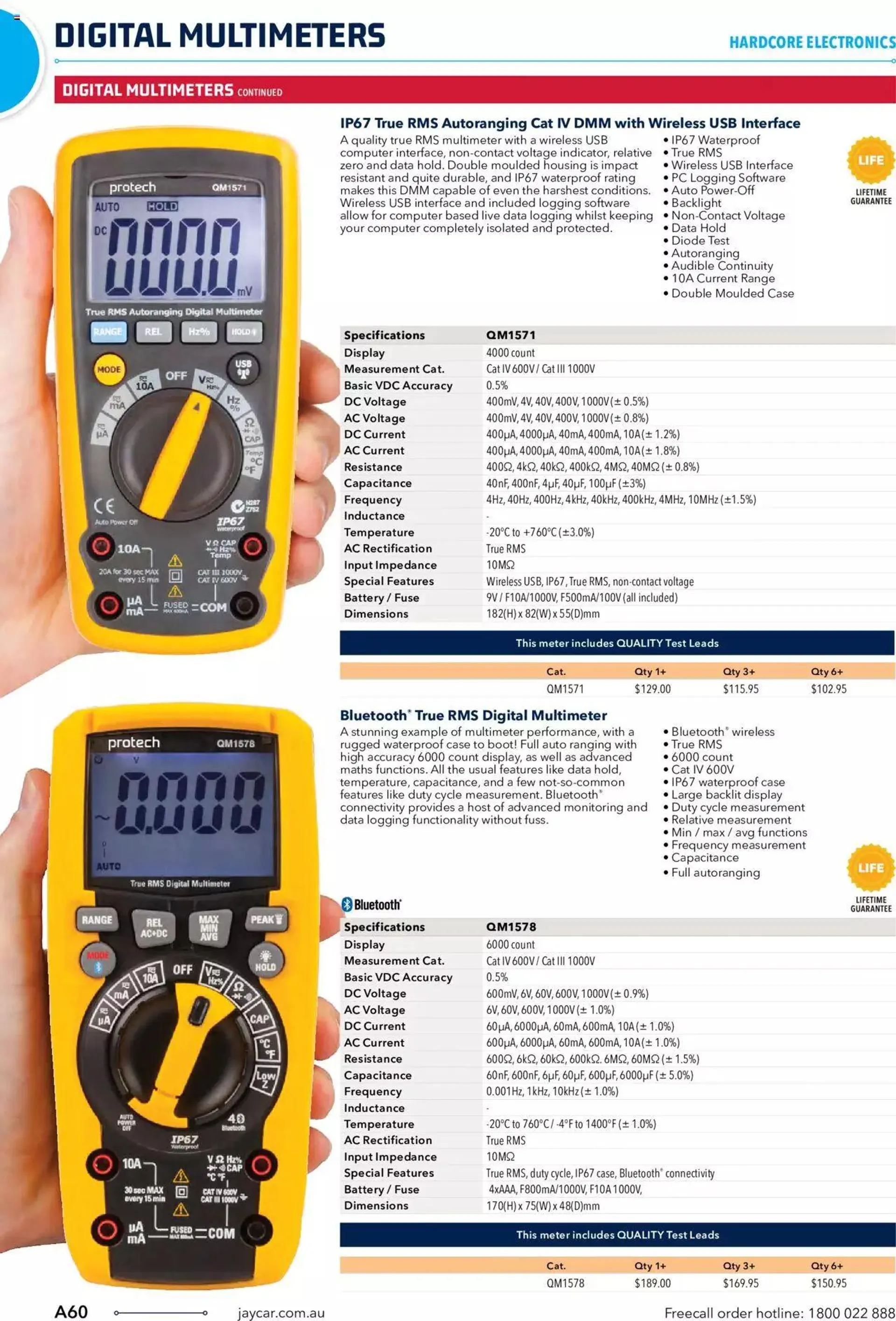 Jaycar Engineering And Scientific Catalogue Back - Catalogue valid from 27 October to 31 January 2024 - page 60