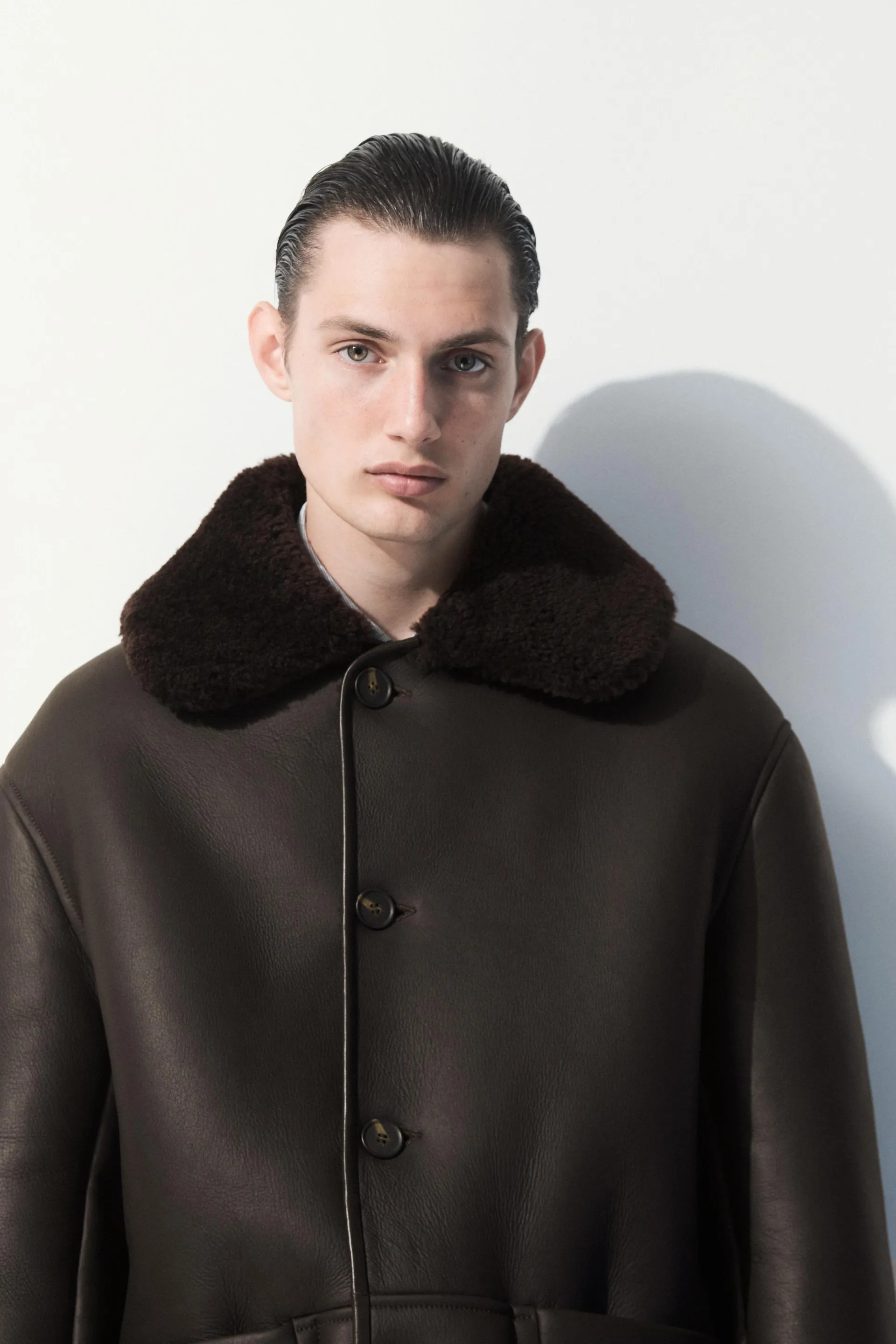 THE REVERSIBLE SHEARLING AVIATOR JACKET