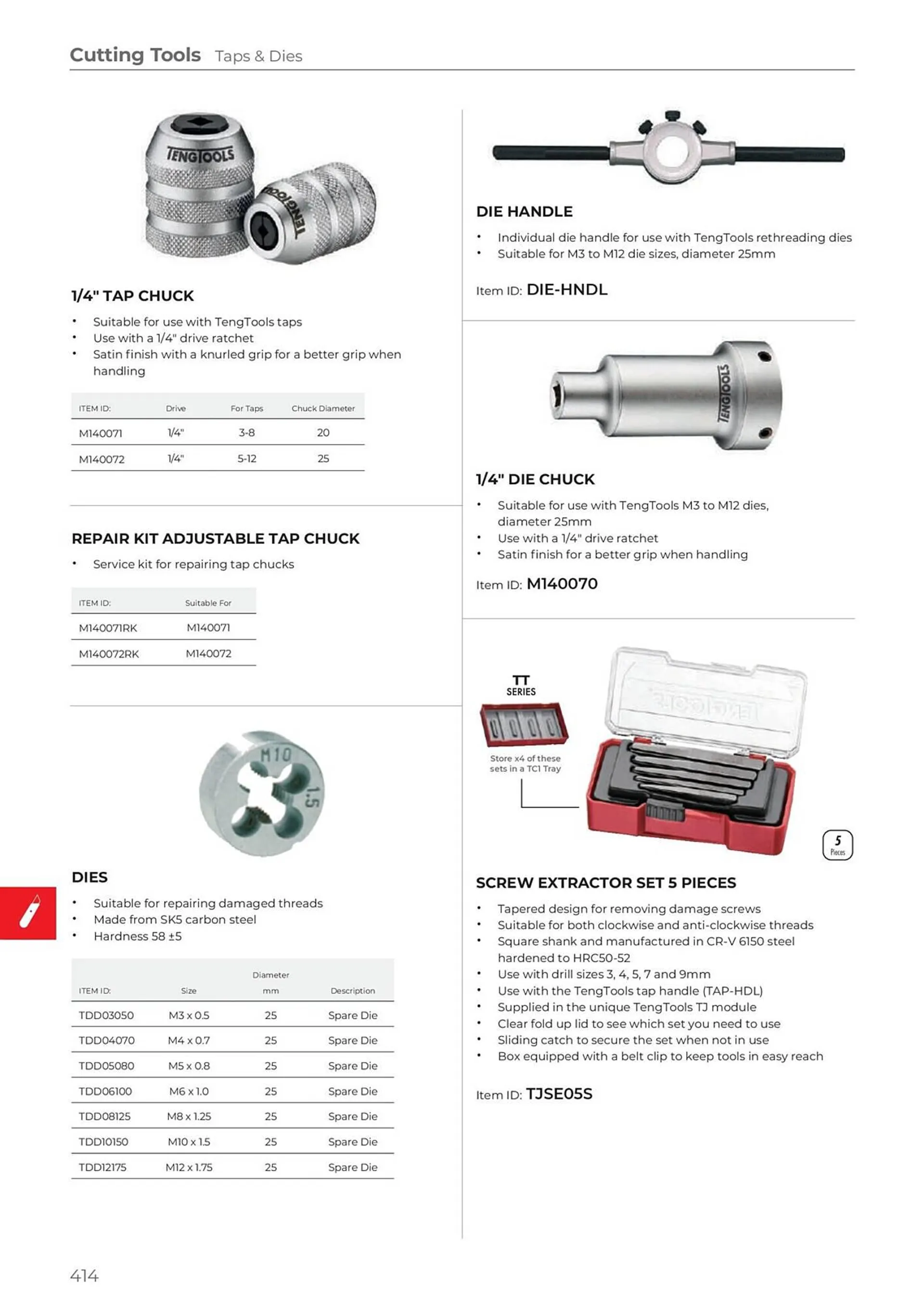 Teng Tools catalogue - Catalogue valid from 24 April to 31 December 2024 - page 415