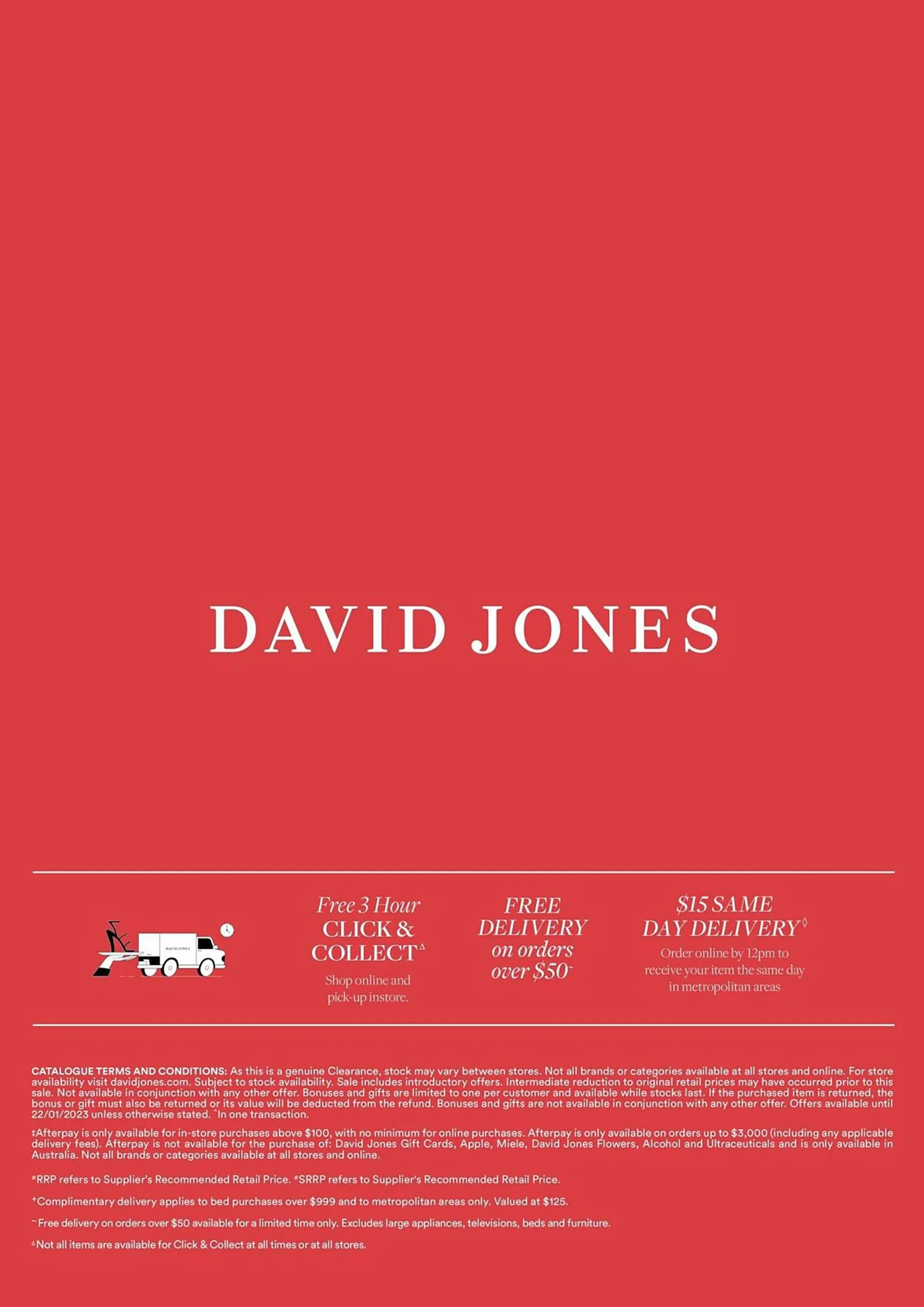 David Jones catalogue - 36