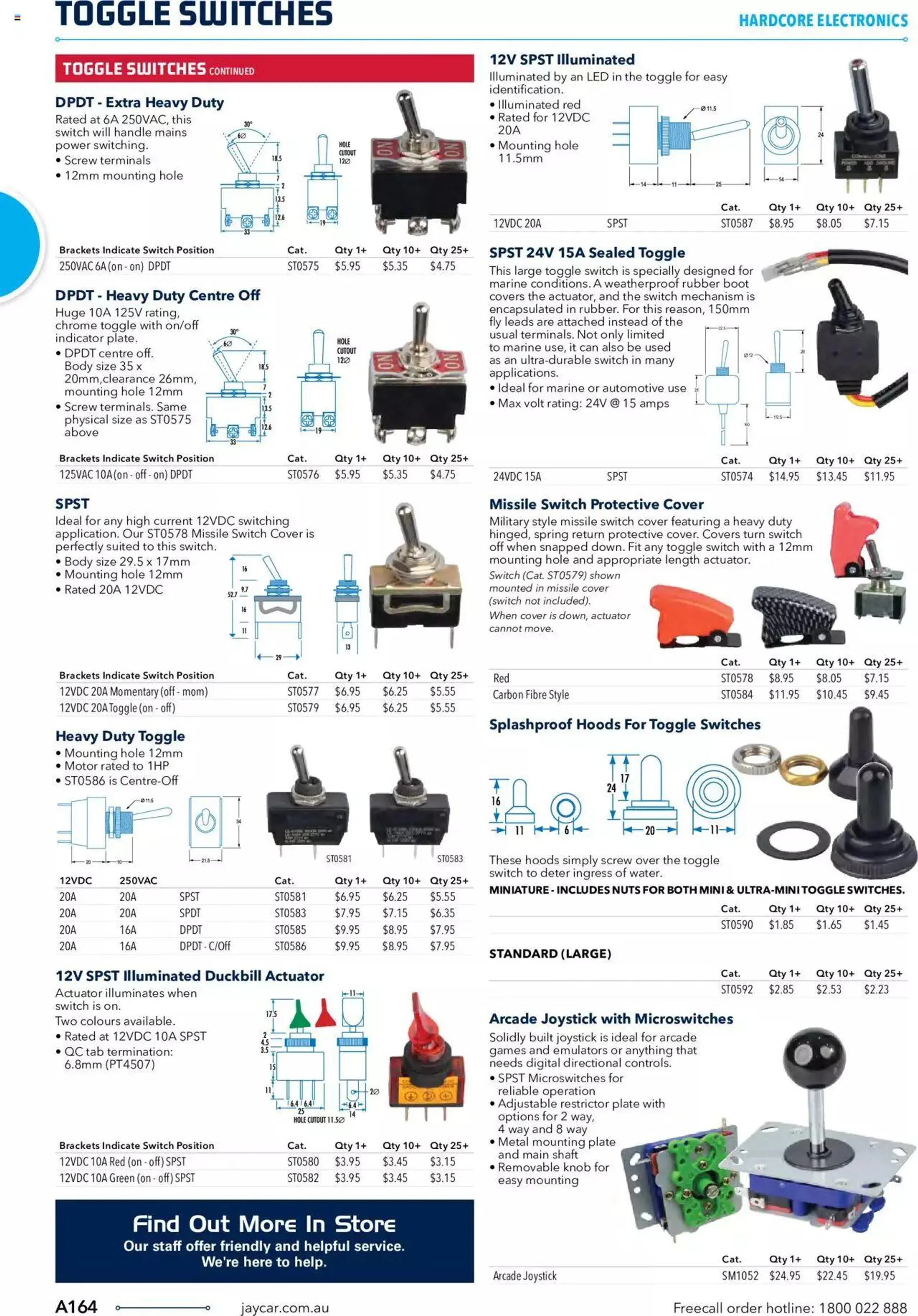 Jaycar Engineering And Scientific Catalogue Back - Catalogue valid from 27 October to 31 January 2024 - page 164