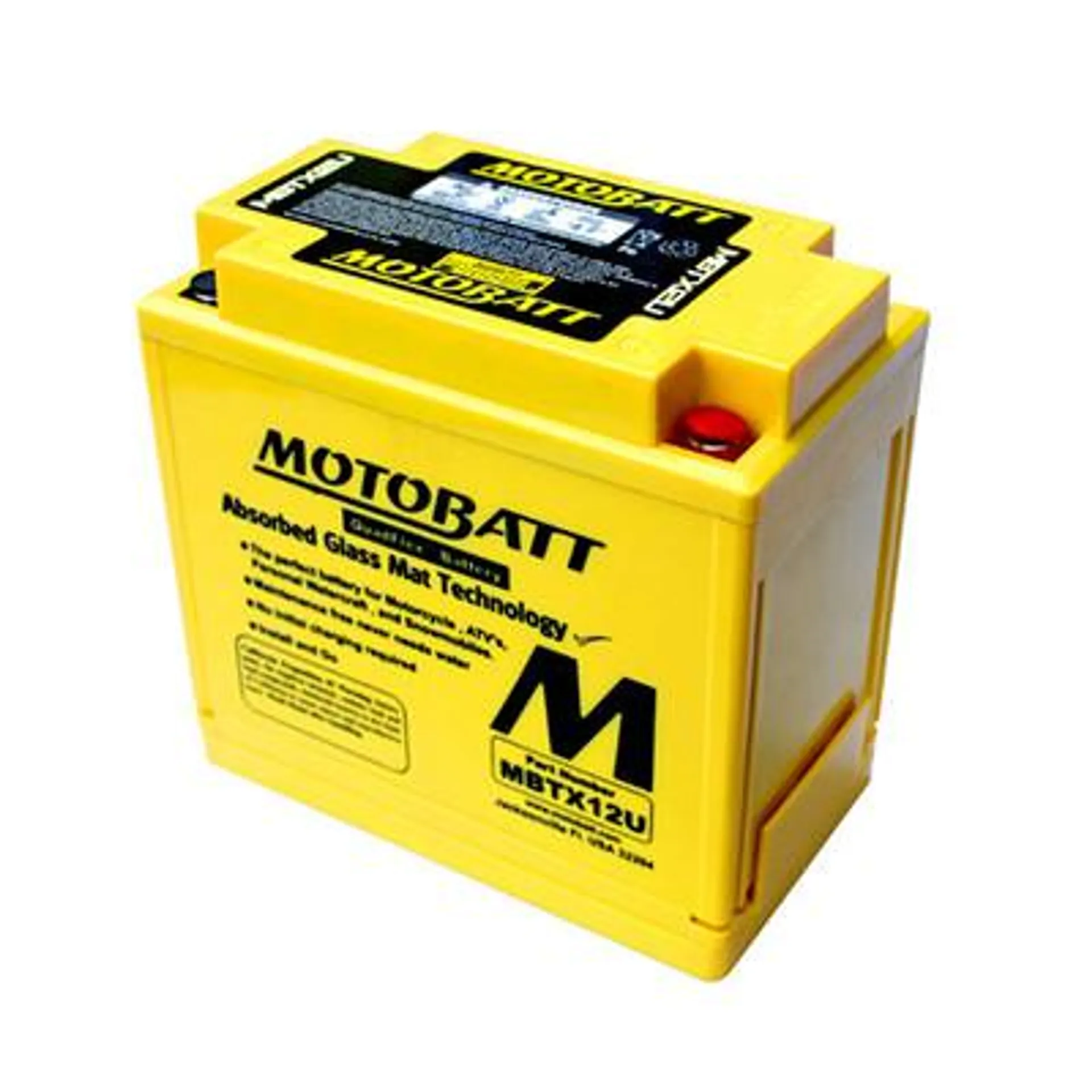 MBTX12U 12V Motobatt Battery