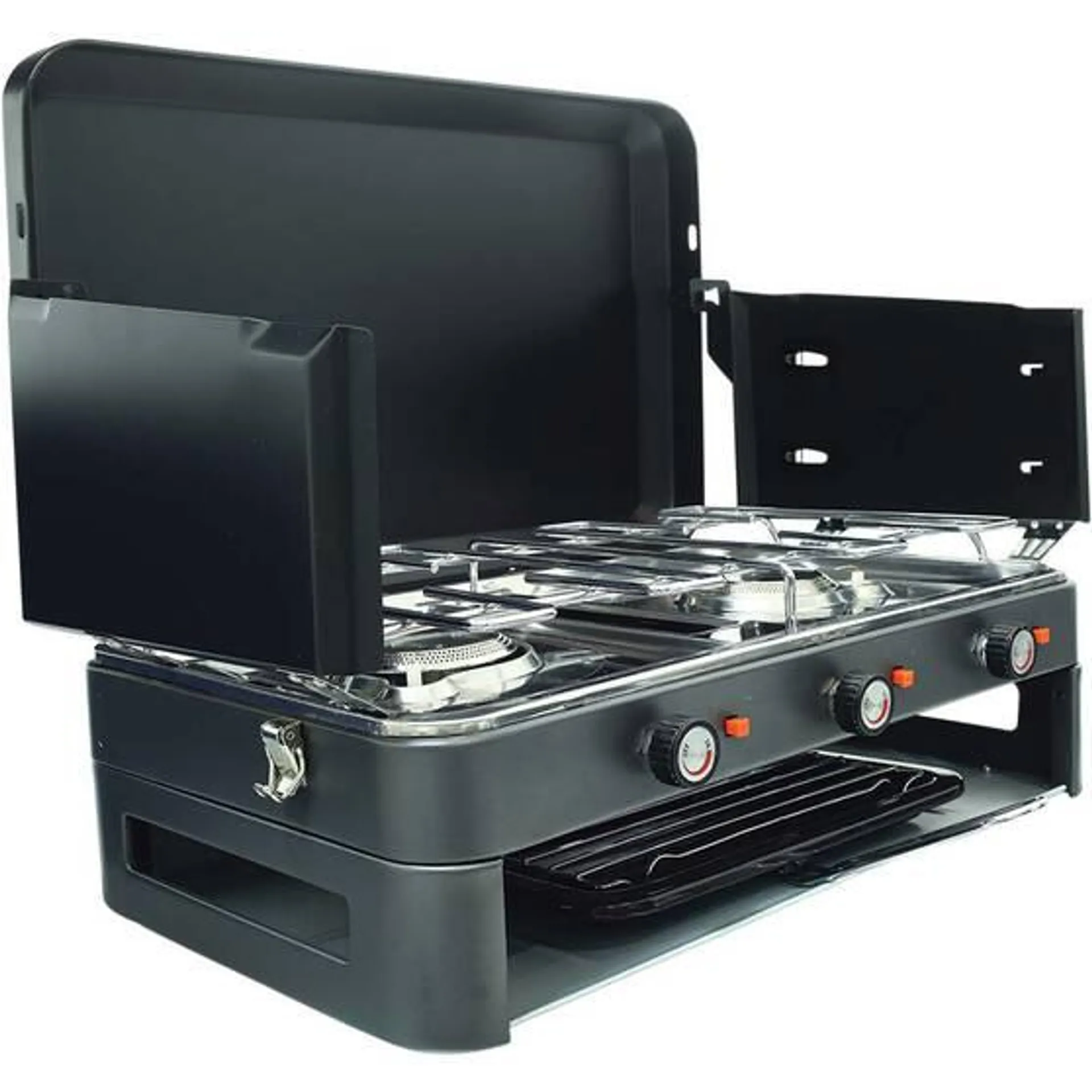 Zempire Deluxe 2 Burner Stove and Grill