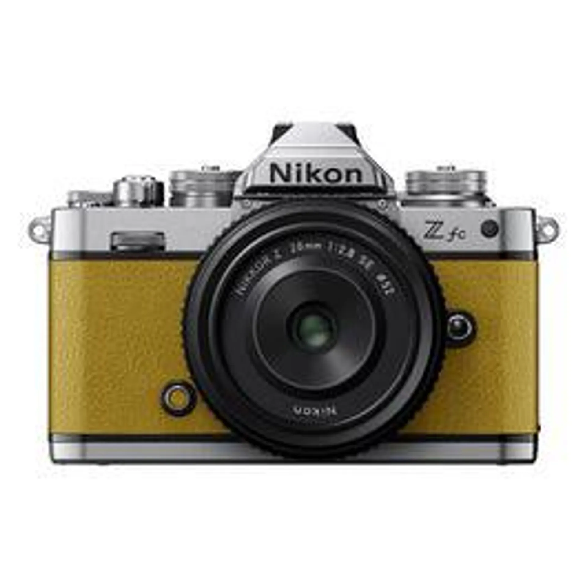 Nikon Z fc Mustard Yellow with Nikkor Z 28mm f/2.8 (SE)