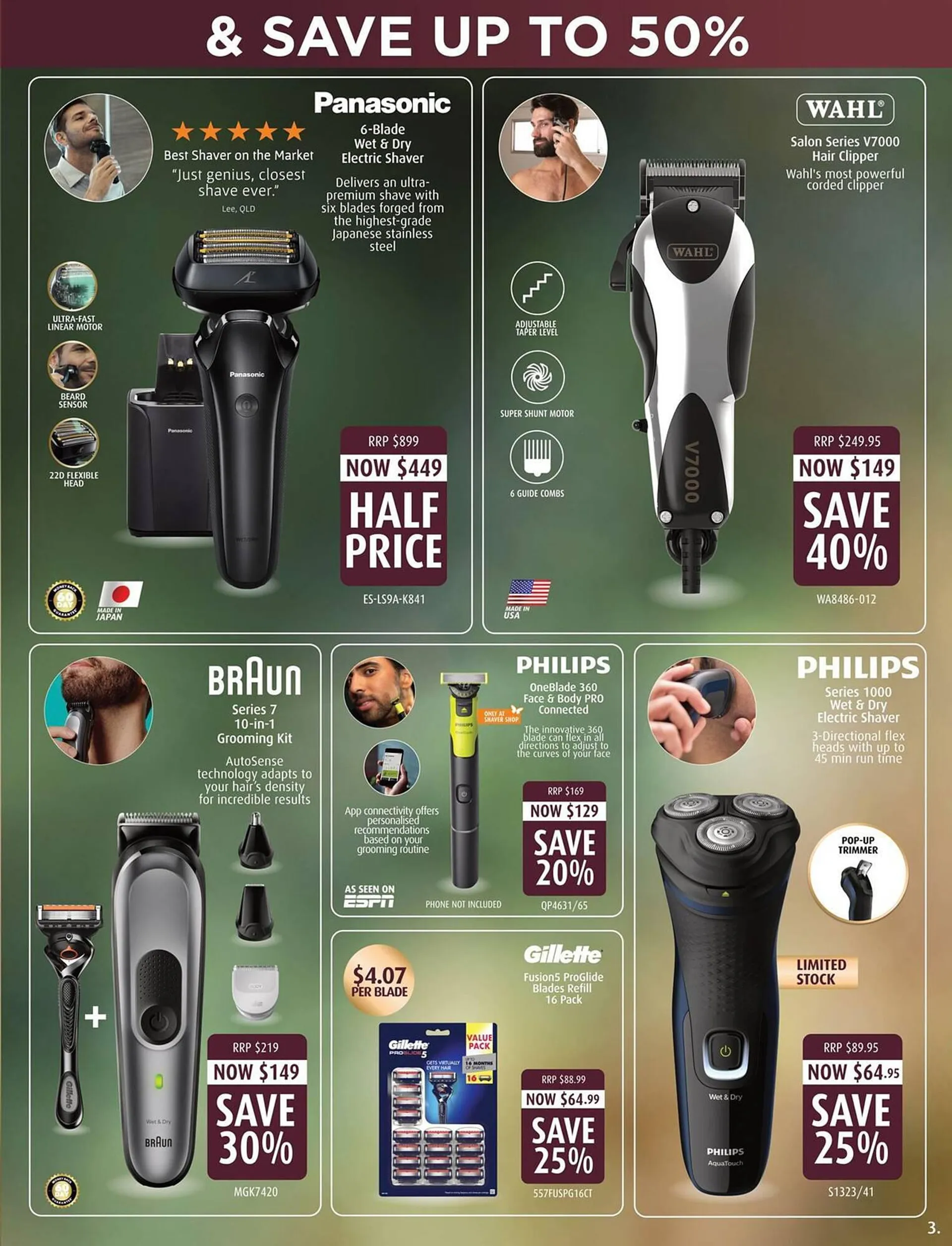 Shaver Shop catalogue - Catalogue valid from 6 March to 2 April 2024 - page 3