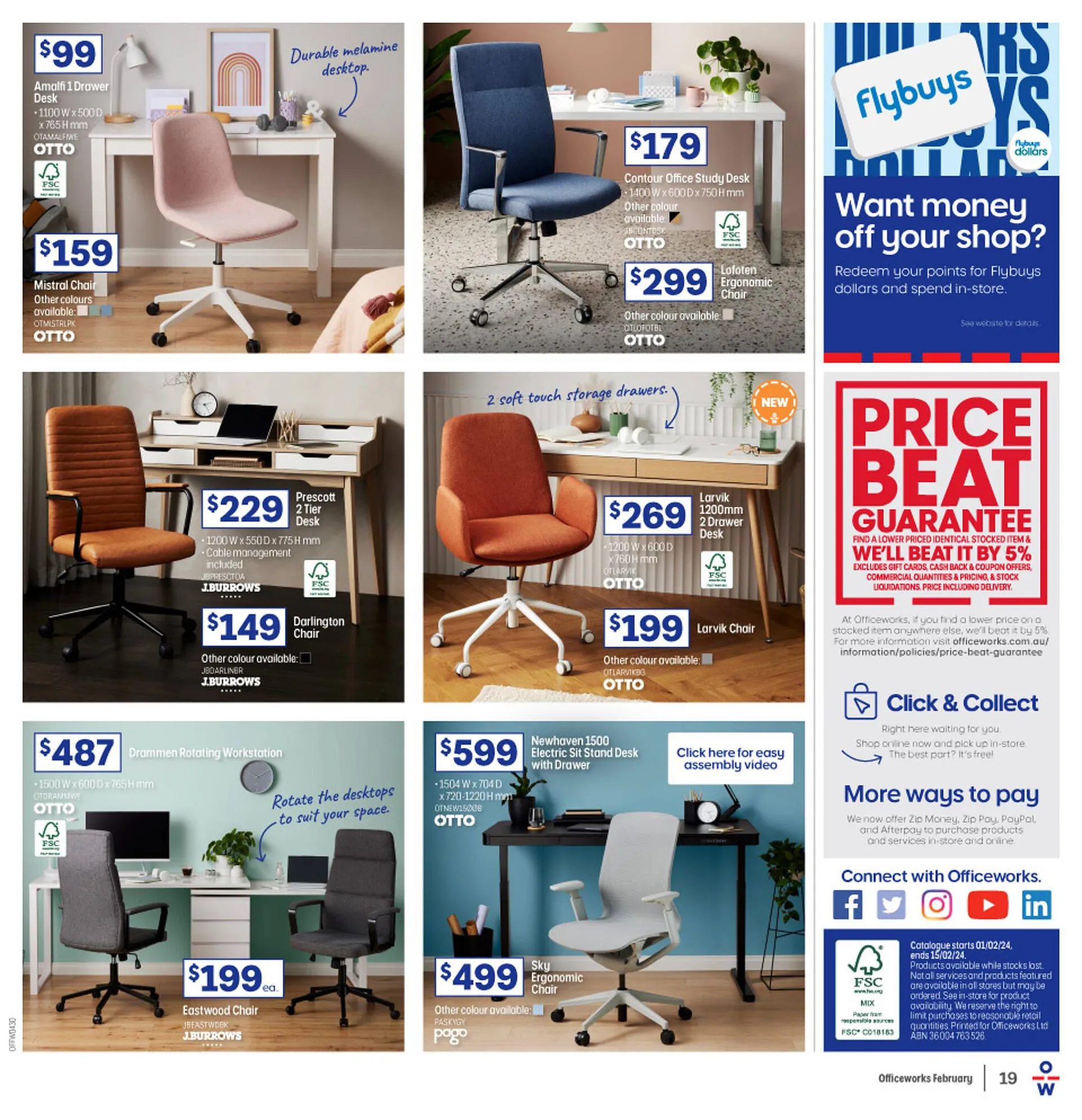 Officeworks catalogue - Catalogue valid from 1 February to 15 February 2024 - page 19