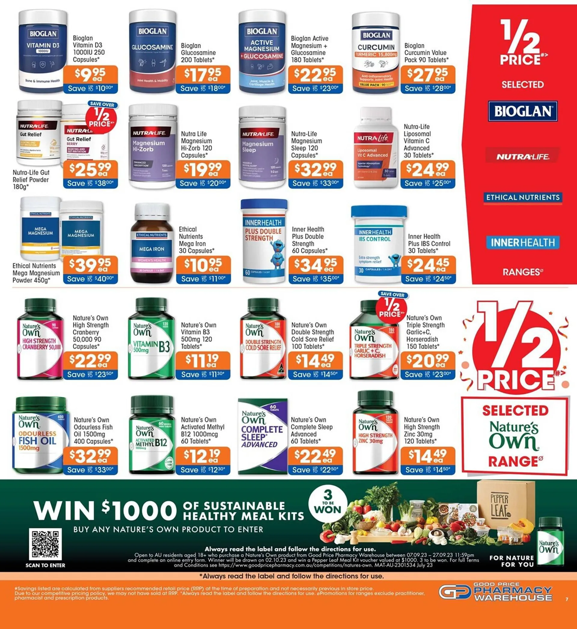 Good Price Pharmacy Catalogue - Catalogue valid from 24 August to 12 September 2023 - page 7