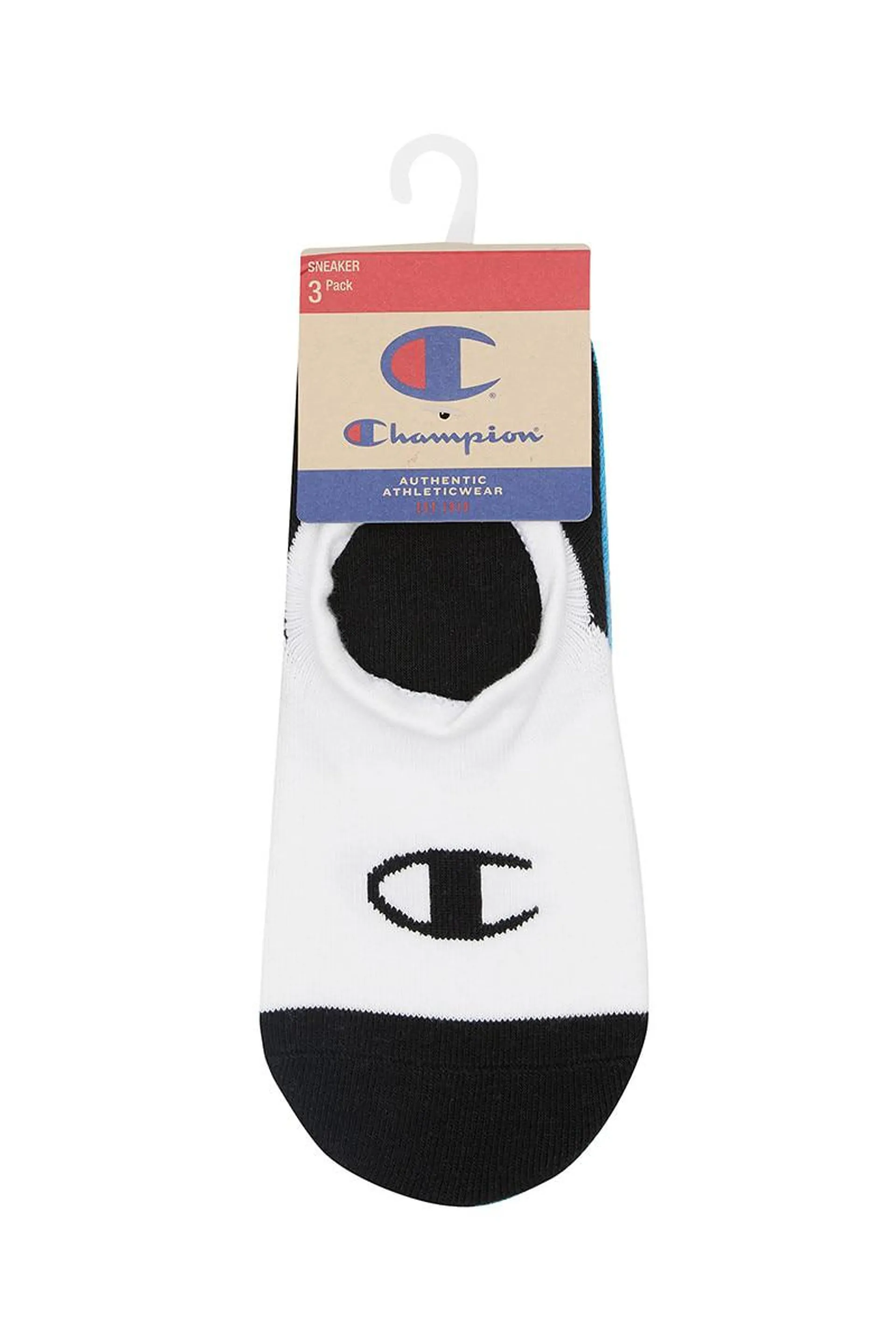 C Logo Sneaker Socks 3 Pack