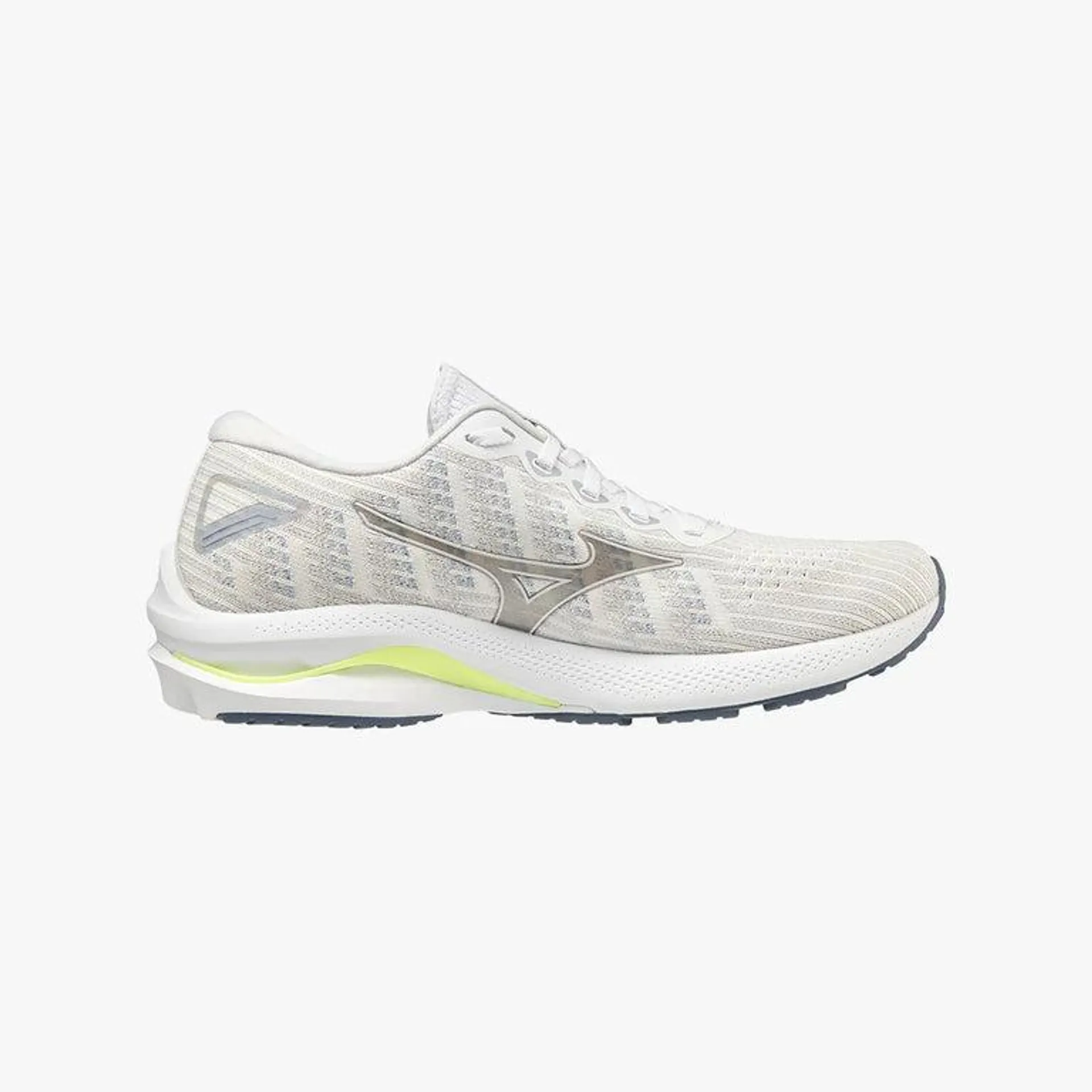 Mizuno Wave Rider 25 Waveknit - Womens - Nimbus Cloud/White/Heather