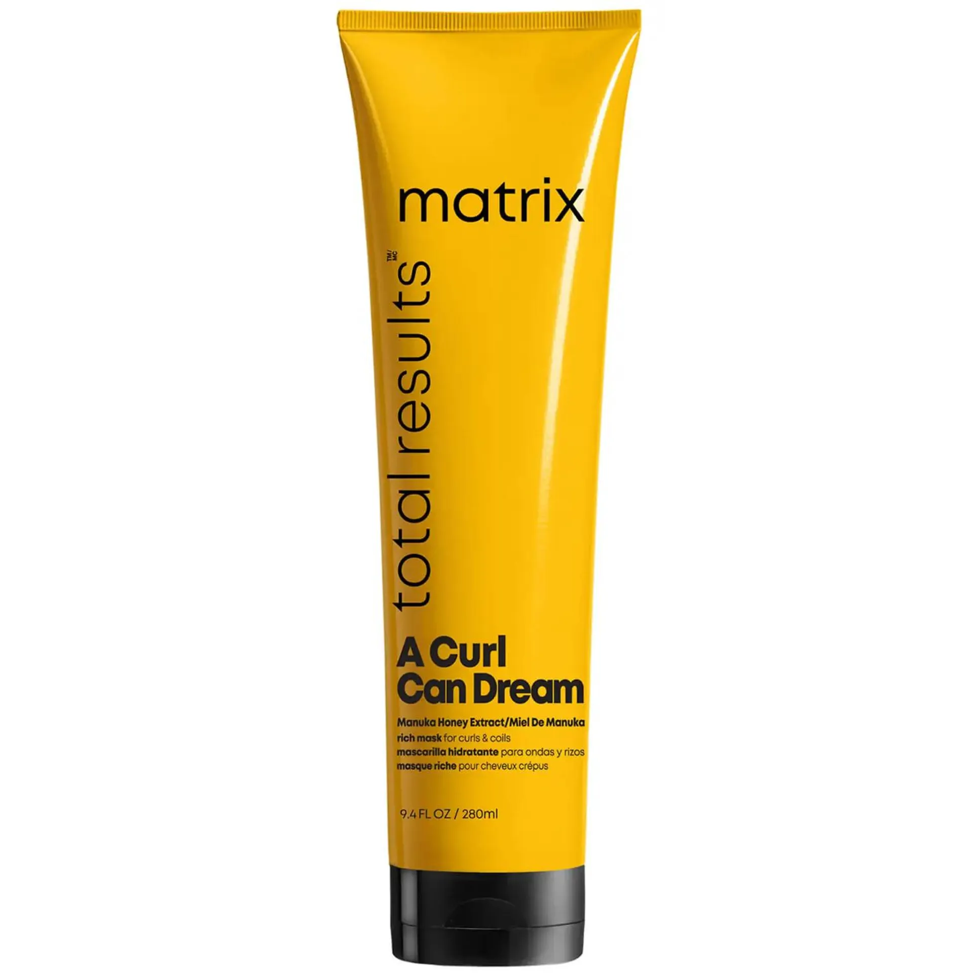 Matrix Total Results A Curl Can Dream Manuka Honey Infused Rich Hair Mask for Curls and Coils 280ml