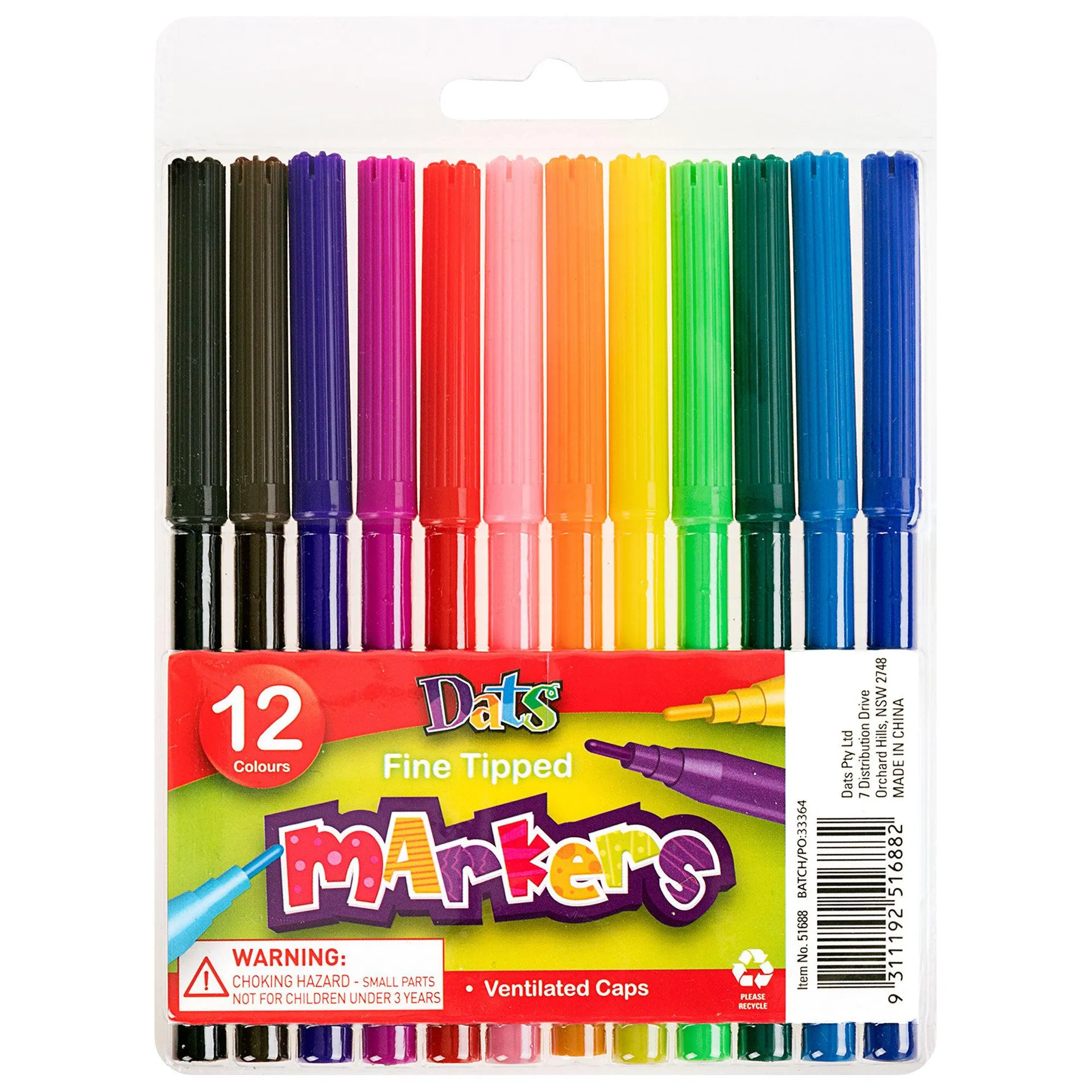Tip Markers 12pk