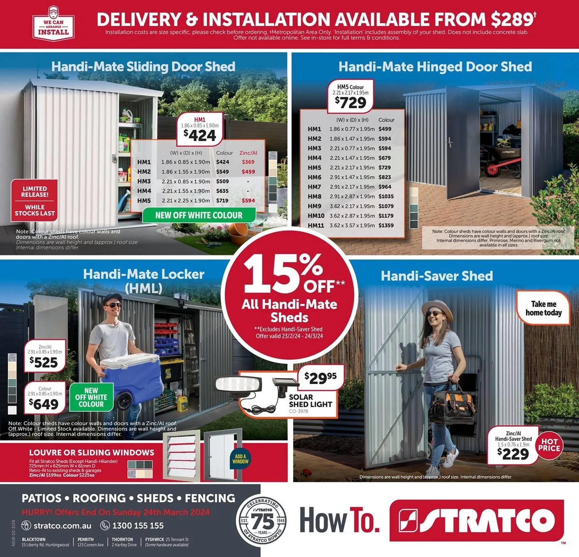 Stratco catalogue - Catalogue valid from 23 February to 24 March 2024 - page 12