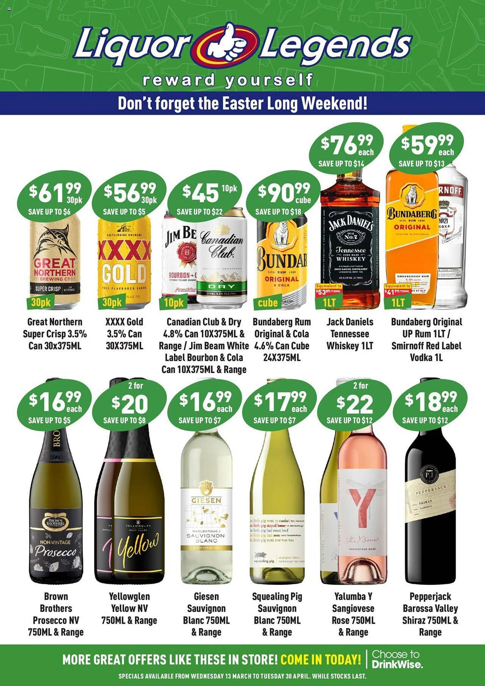 Liquor Legends catalogue - Catalogue valid from 12 March to 29 April 2024 - page 