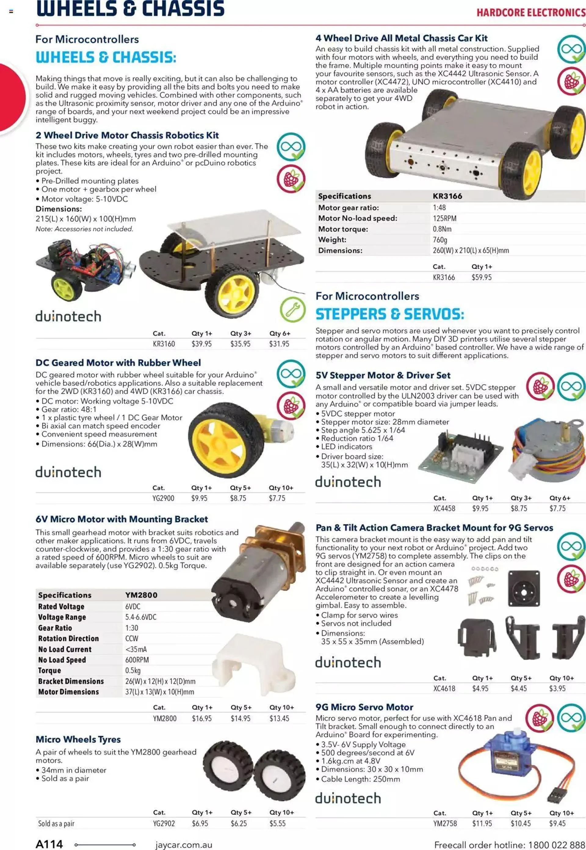 Jaycar Engineering And Scientific Catalogue Back - Catalogue valid from 27 October to 31 January 2024 - page 114