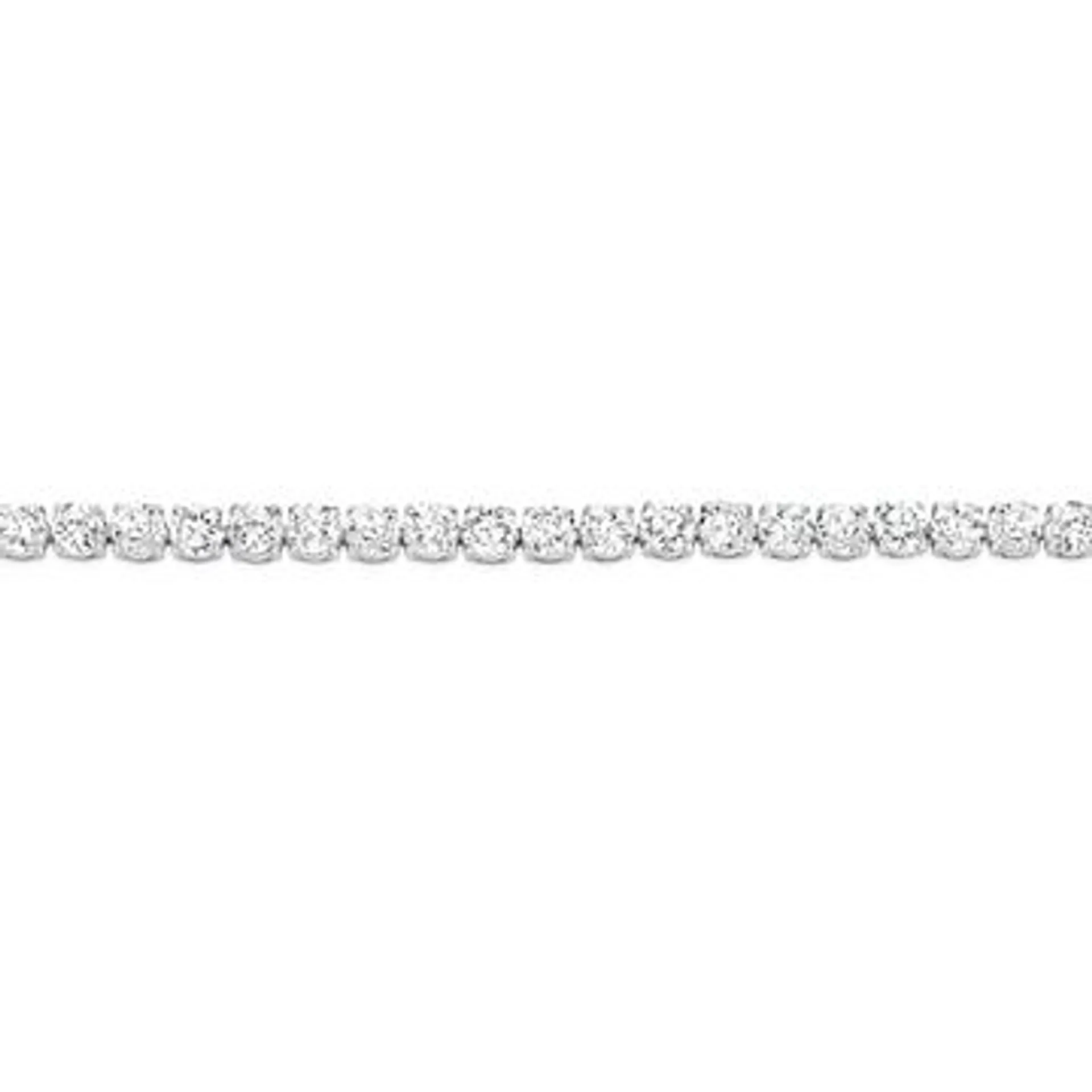 Silver 5mm Cubic Zirconia Tennis Bracelet