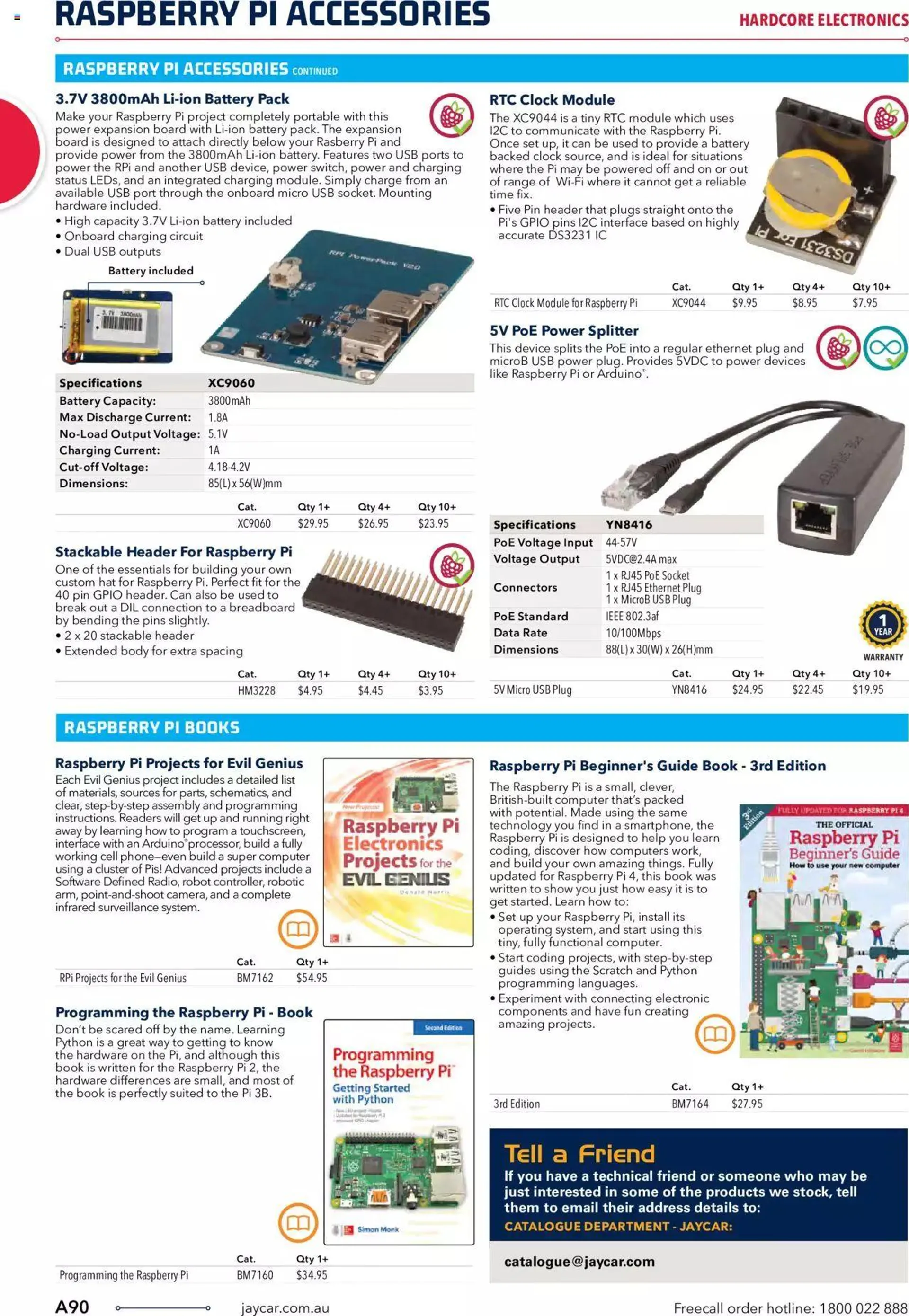 Jaycar Engineering And Scientific Catalogue Back - Catalogue valid from 27 October to 31 January 2024 - page 90