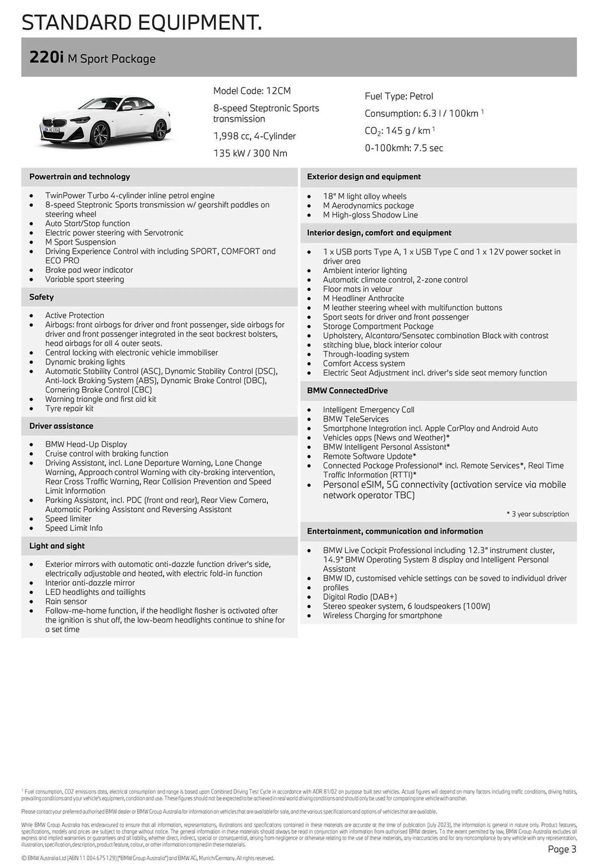 BMW catalogue - Catalogue valid from 29 December to 31 July 2024 - page 3