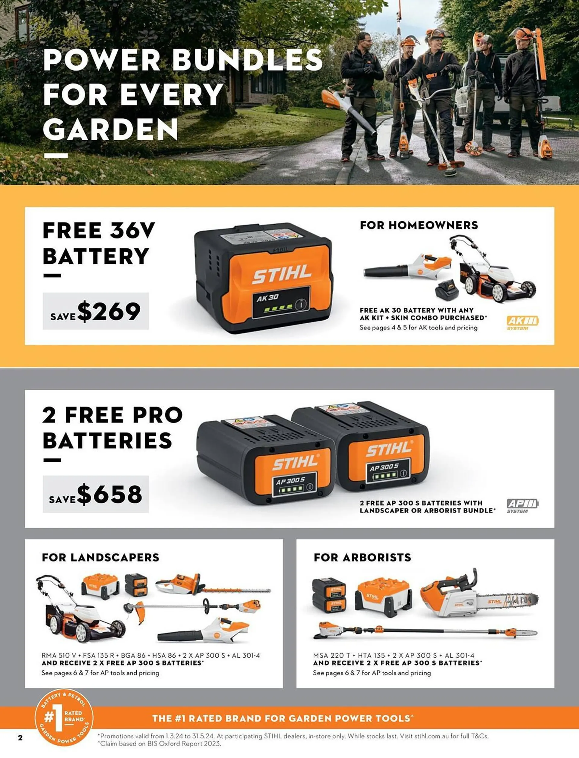 STIHL catalogue - Catalogue valid from 1 March to 31 May 2024 - page 2
