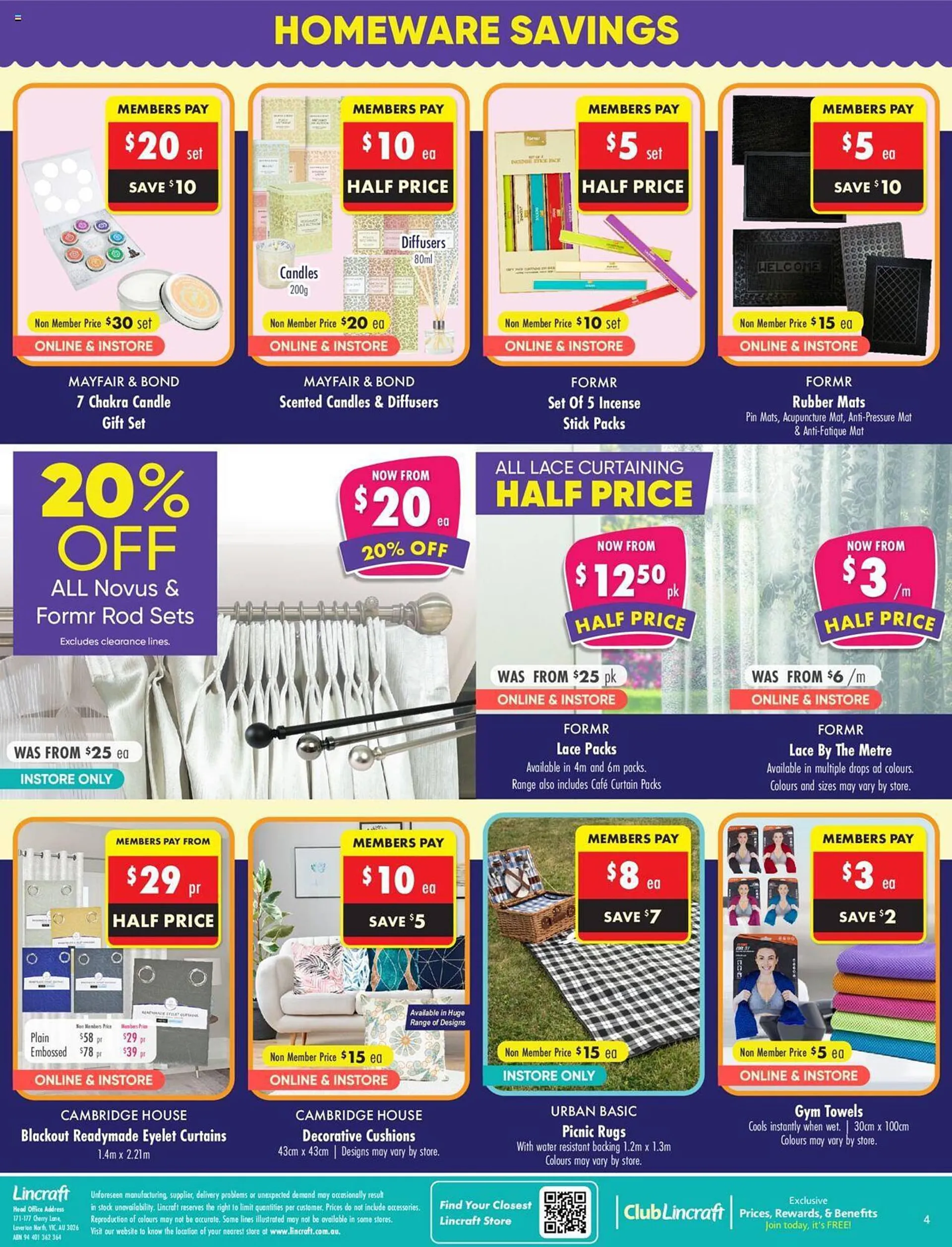 Lincraft catalogue - Catalogue valid from 4 January to 14 January 2024 - page 4