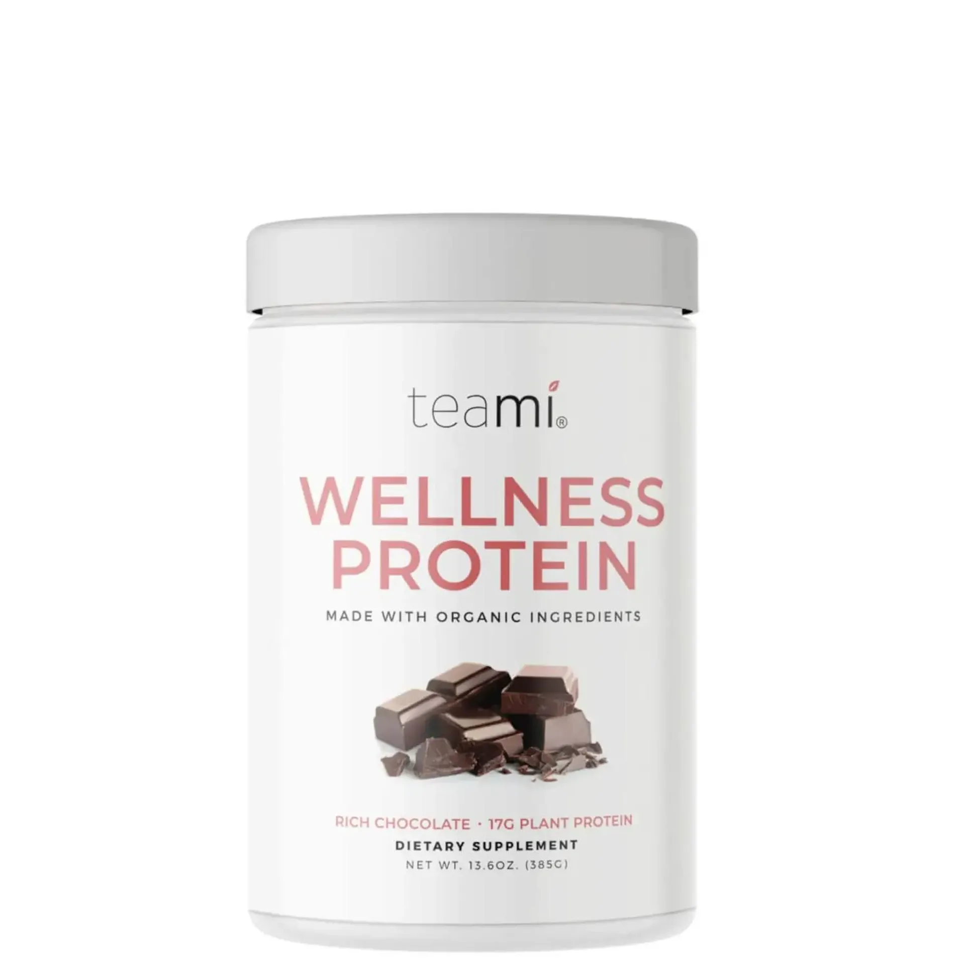 Teami Plant Based Wellness Protein - Rich Chocolate