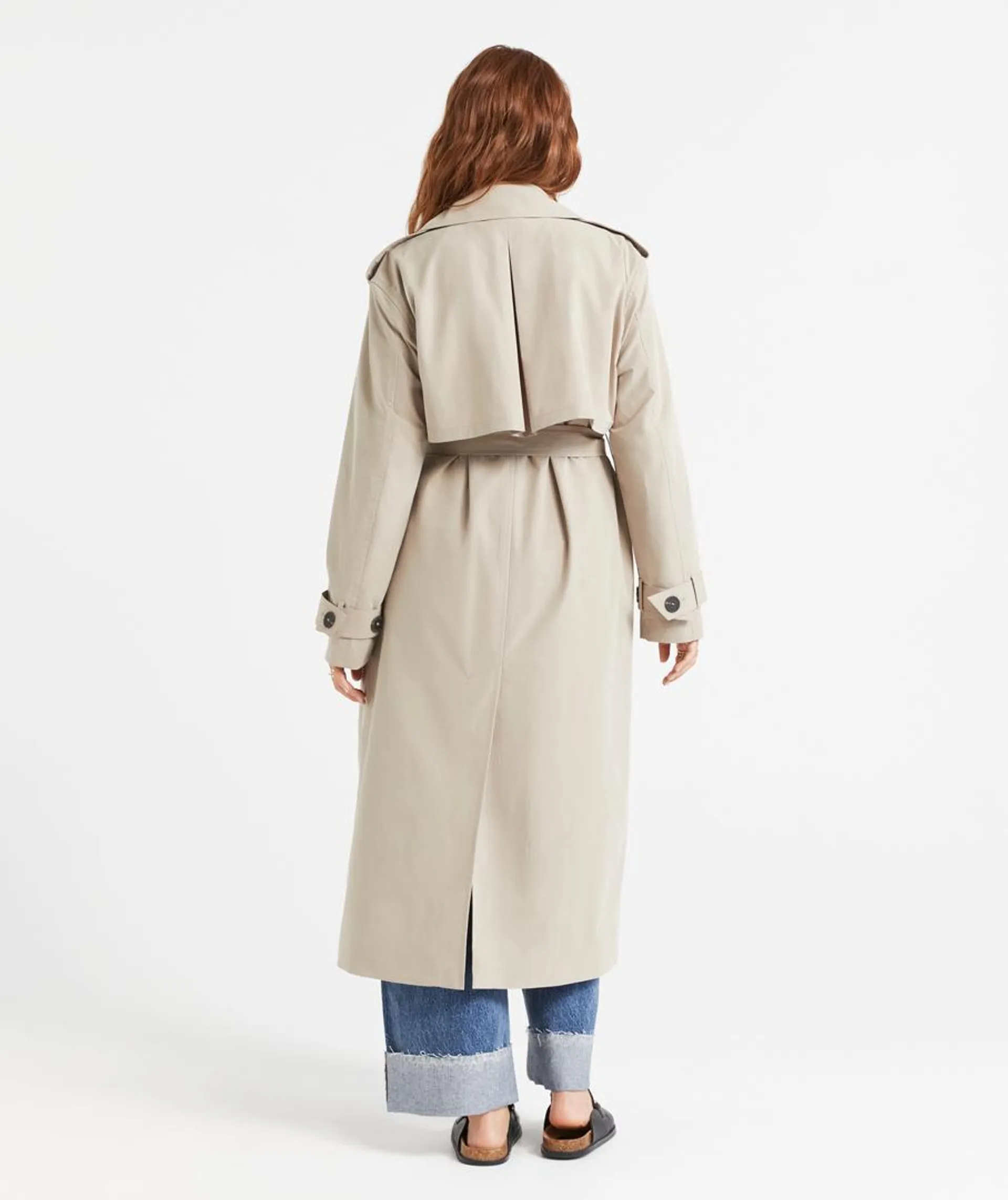 MCKENNA LONGLINE TRENCH COAT